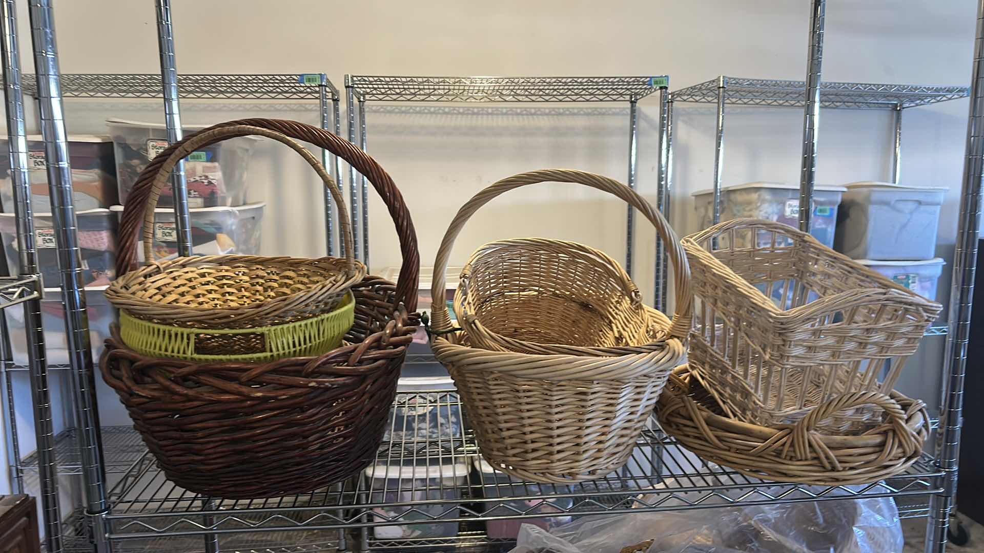 Photo 1 of ASSORTED BASKETS SHELF SOLD SEPARATELY
