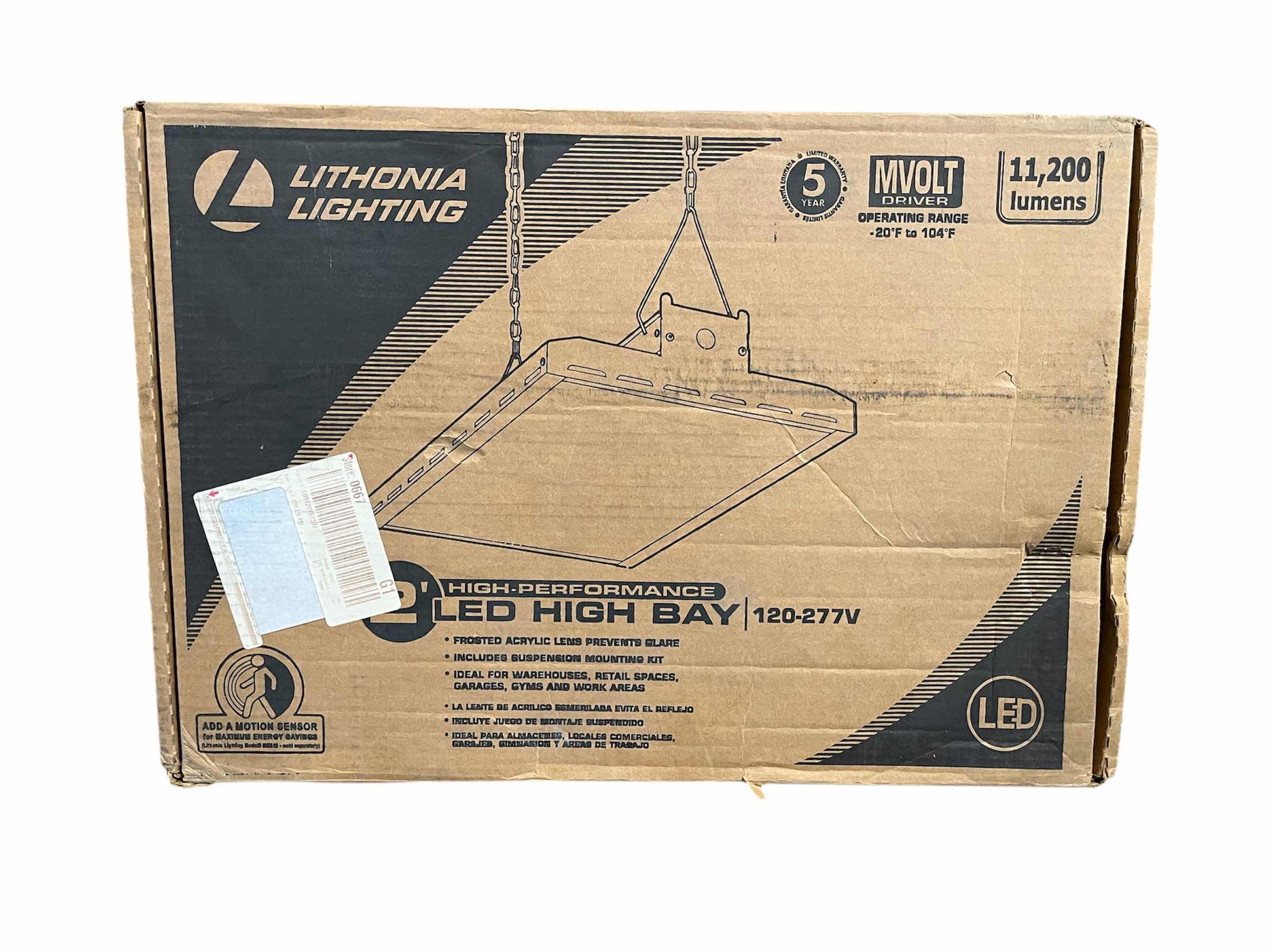Photo 5 of NEW LITHONIA LIGHTING HIGH PERFORMANCE 2’ LED HIGH BAY LIGHT