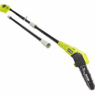 Photo 1 of NEW RYOBI 18V ONE PLUS 8" ELECTRIC CORDLESS POLE SAW (TOOL ONLY)