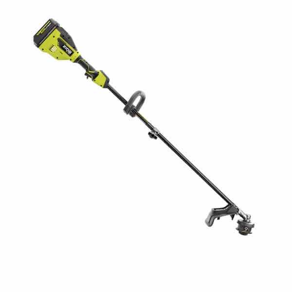 View 1 of NEW RYOBI 40V 15" ELECTRIC CORDLESS CARBON FIBER STRING TRIMMER W BATTERY