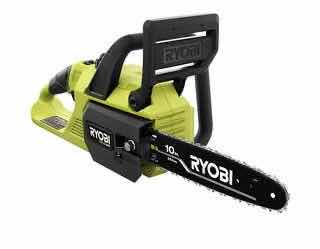 Photo 1 of NEW RYOBI 18V ONE PLUS WHISPER SERIES 12" ELECTRIC CORDLESS CHAINSAW (TOOL ONLY)