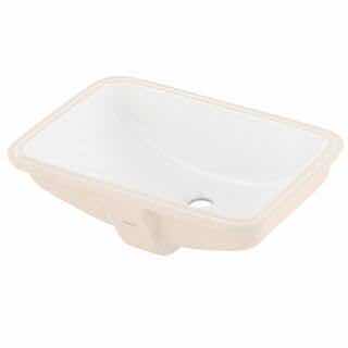 Photo 1 of TOTO CEFIONTECT COTTON WHITE FINISH 19” UNDER-MOUNT BATHROOM SINK LT542G#01