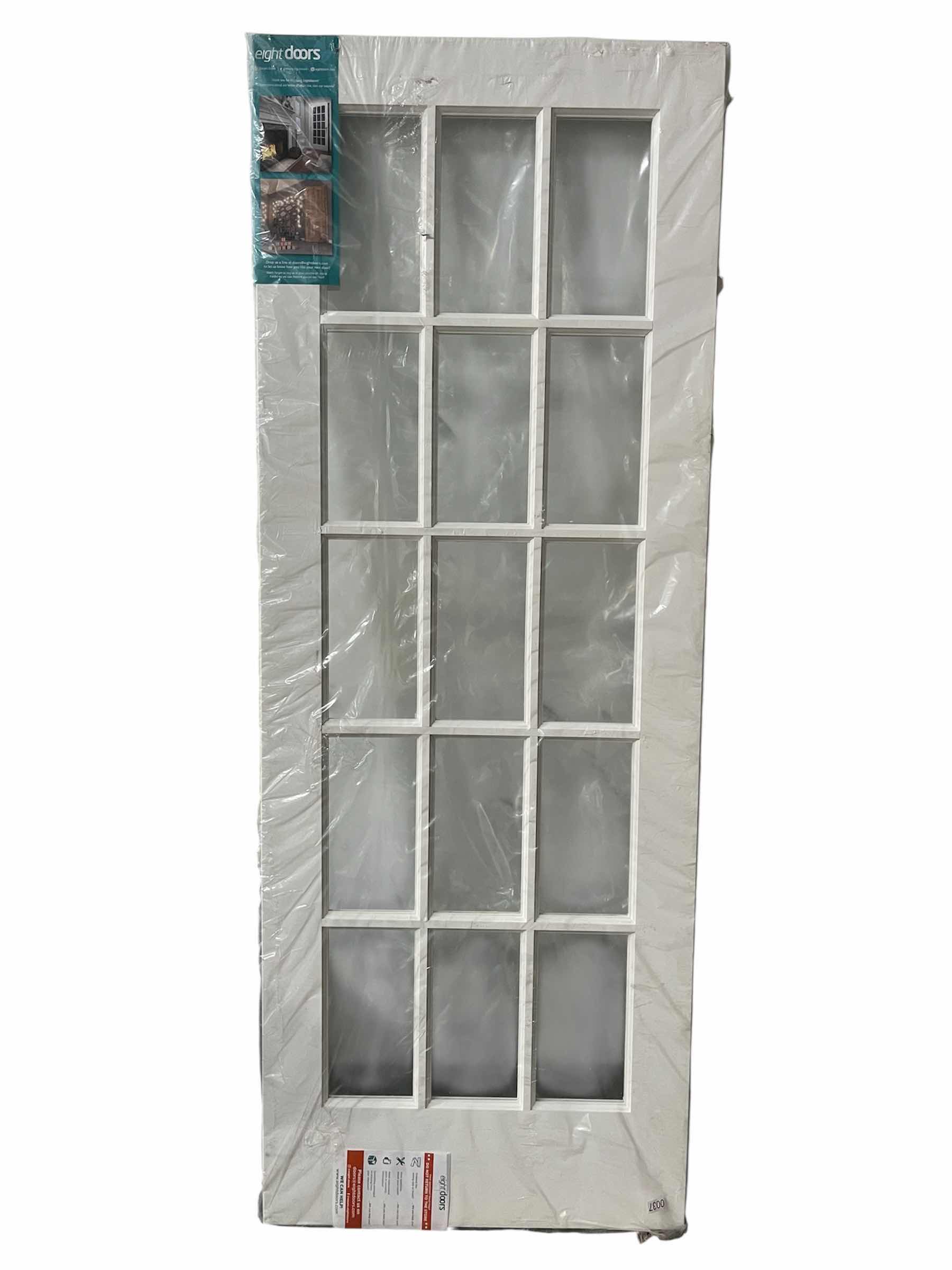 Photo 1 of NEW EIGHT DOORS WHITE FINISH FRENCH DOOR SLAB 30” X 80”