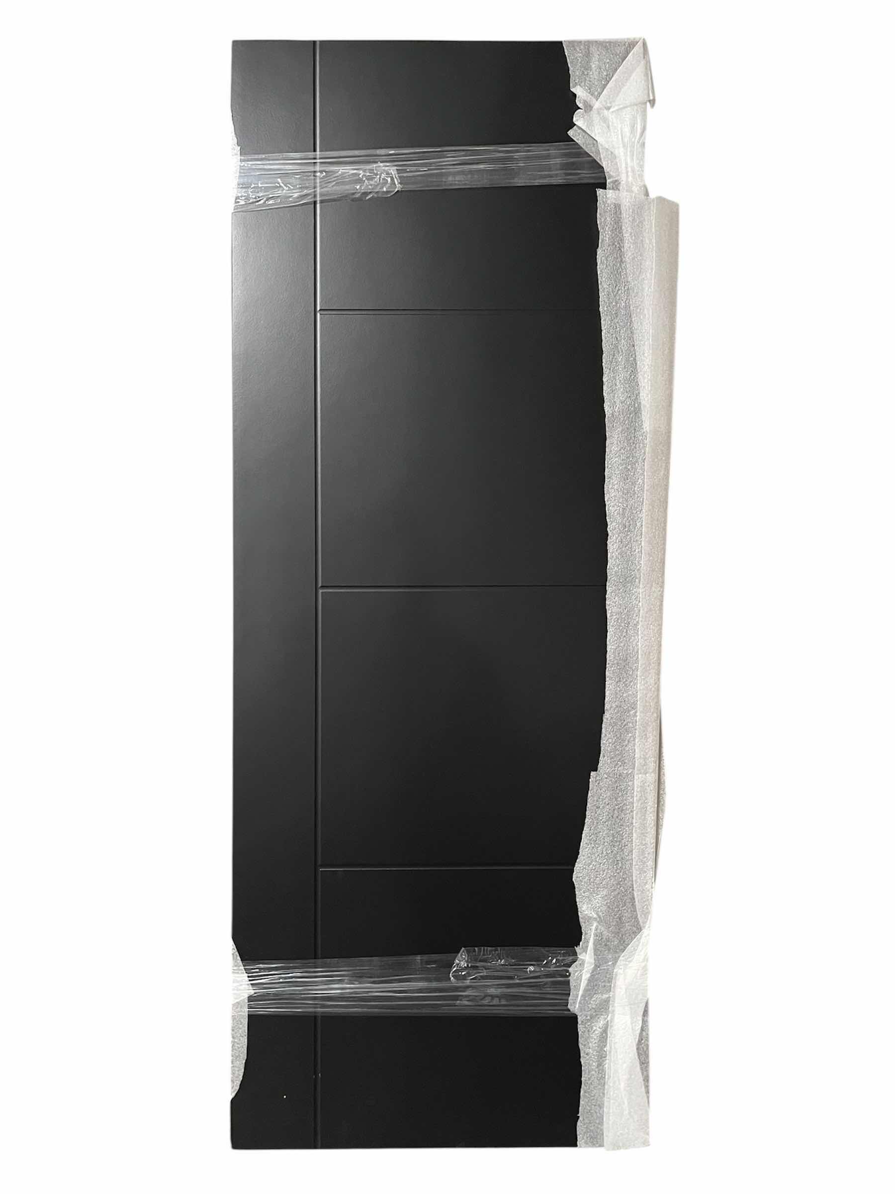 Photo 1 of NEW JELD-WEN MATTE ONYX BLACK FINISH INTERIOR DOOR SLAB 30” X 80”