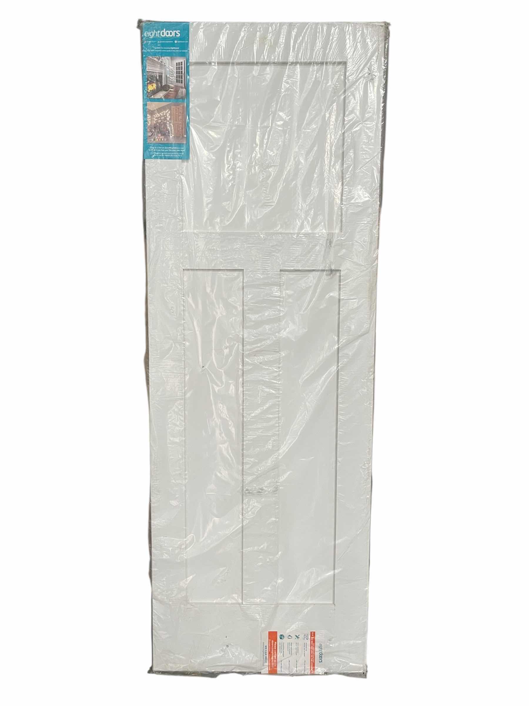 Photo 1 of NEW EIGHT DOORS WHITE FINISH 3-PANEL SQUARE SOLID CORE DOOR SLAB 28” X 80”