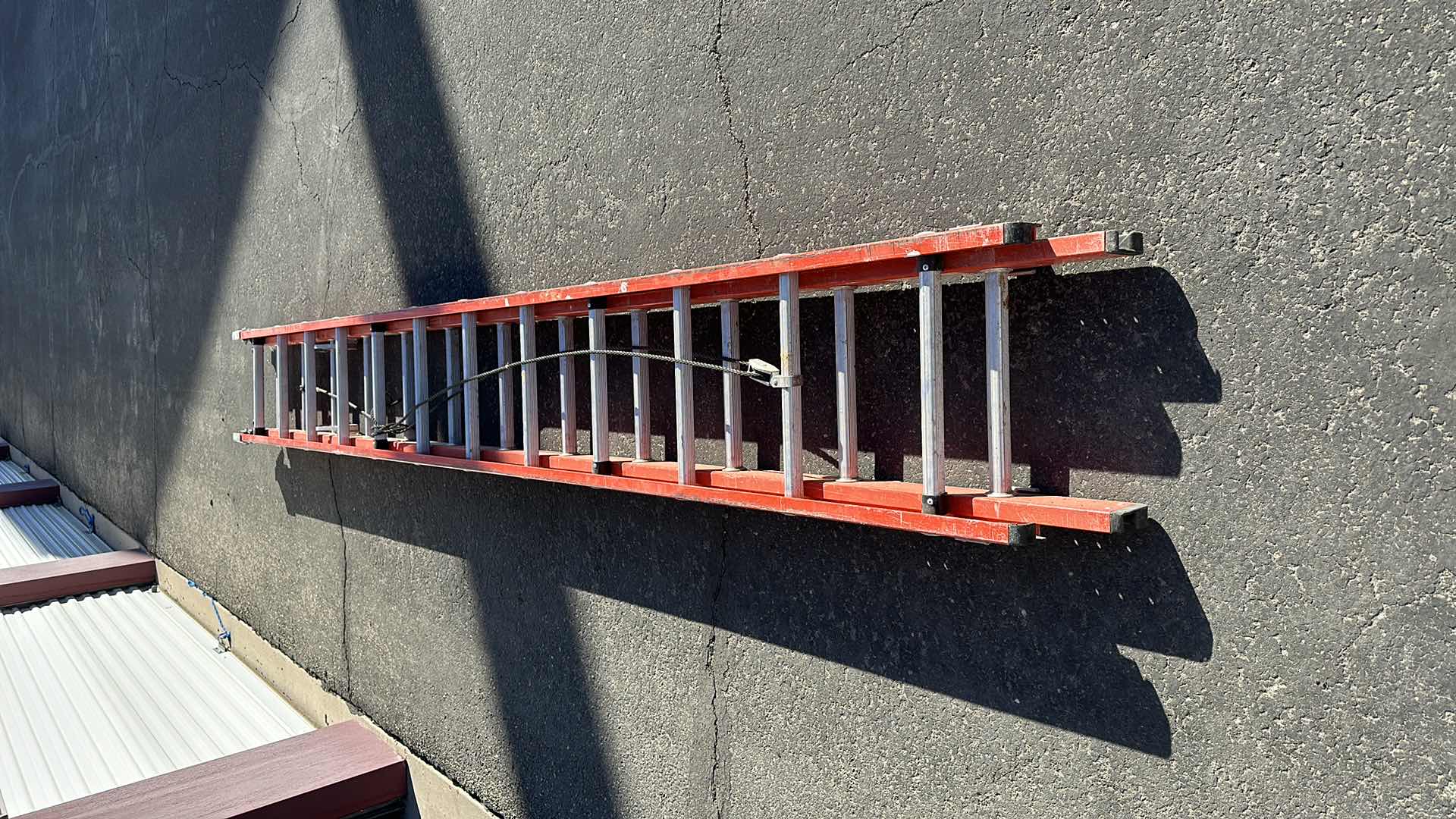 Photo 1 of 24 FT WERNER EXTENSION LADDER