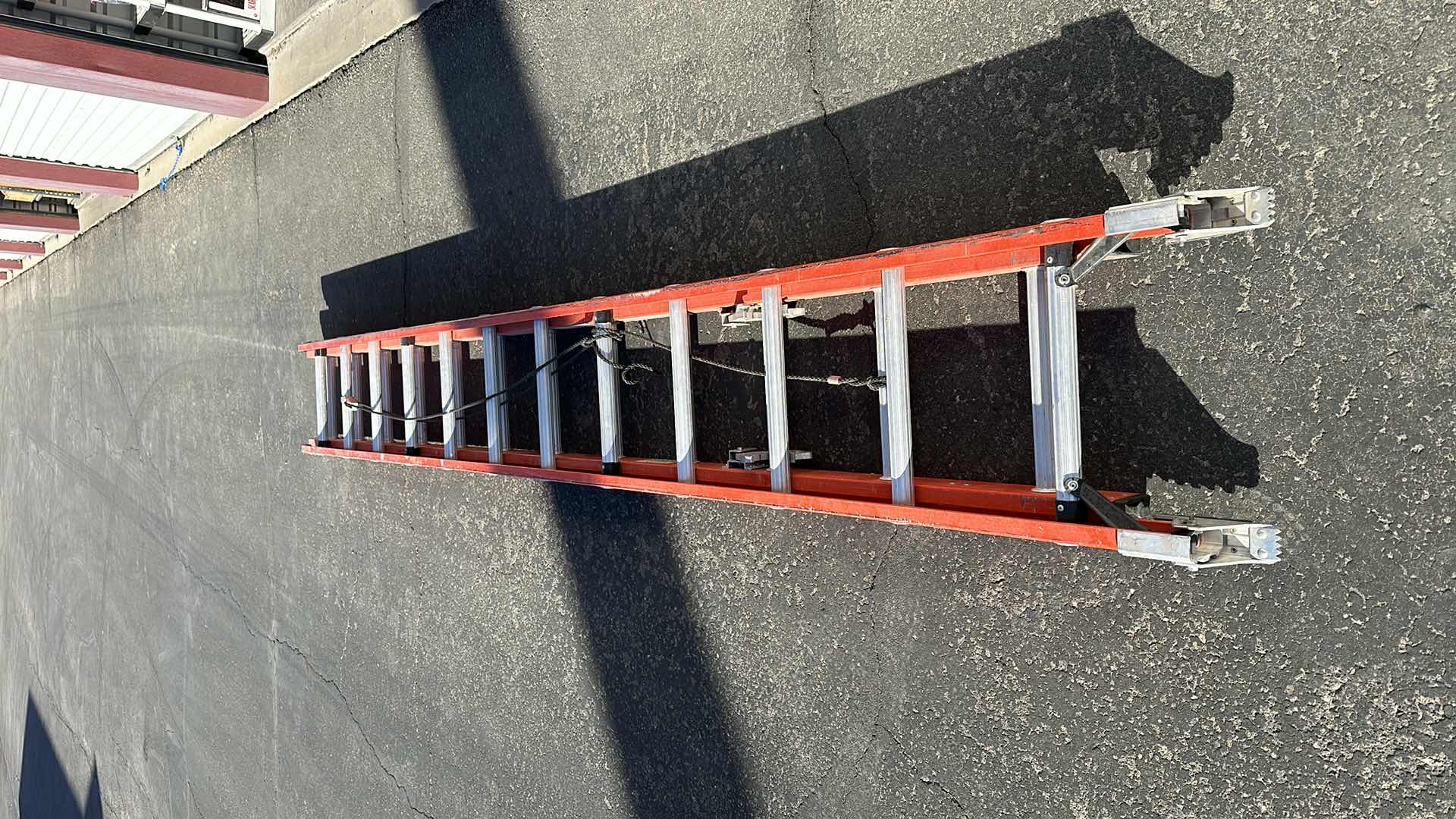 Photo 1 of 24 FT WERNER EXTENSION LADDER