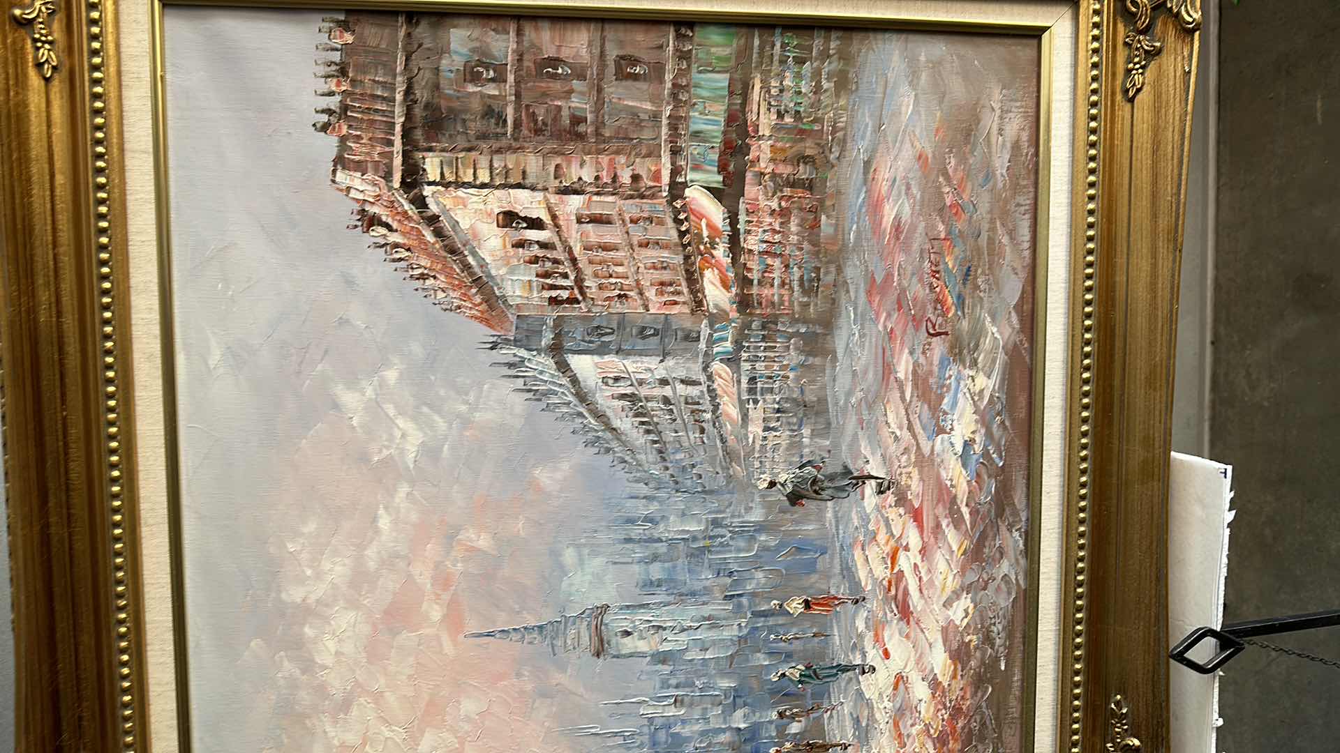 Photo 1 of FRAMED ARTWORK OIL PAINTING ON CANVAS 55” X 32”