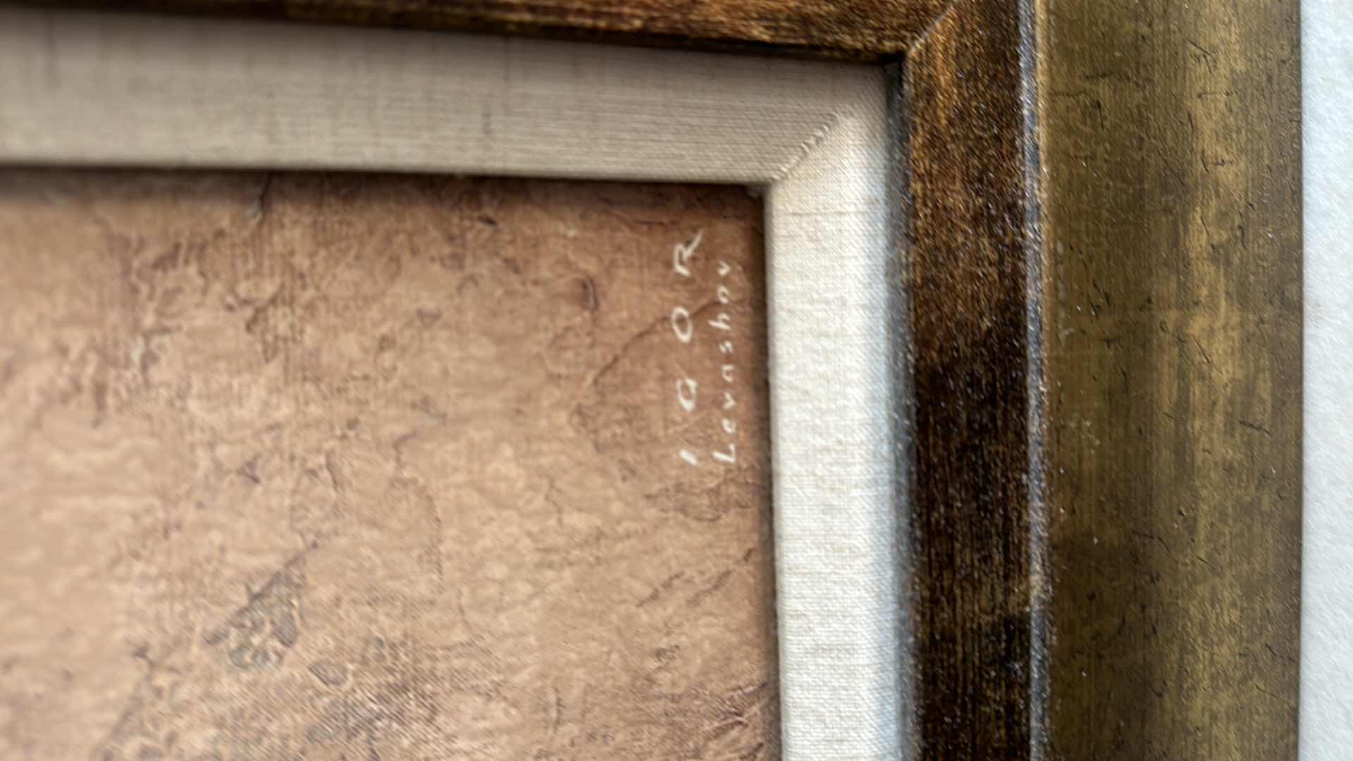 Photo 1 of FRAMED ARTWORK PINK ROSES 20” X 44”