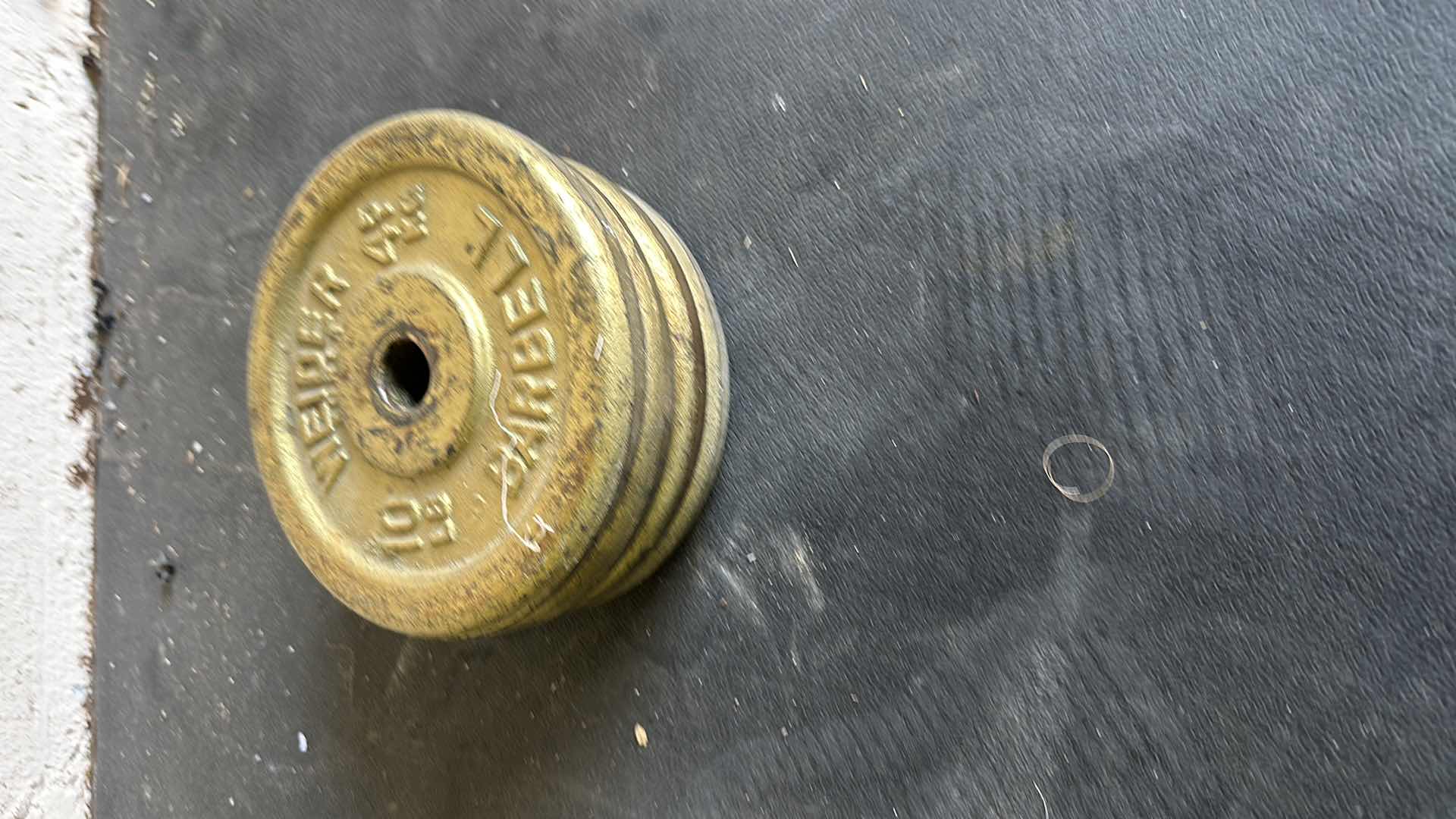 Photo 1 of 4-10LB WEIDER WEIGHTS