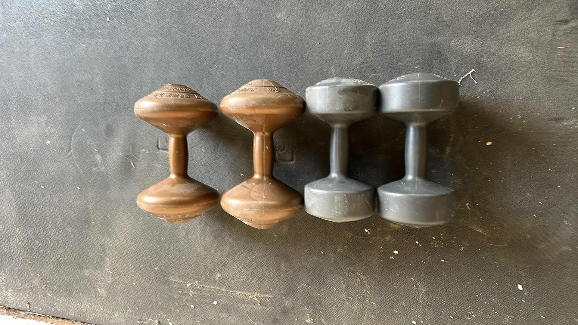 Photo 1 of 2-SETS OF 10LB AND 11LB WEIGHTS