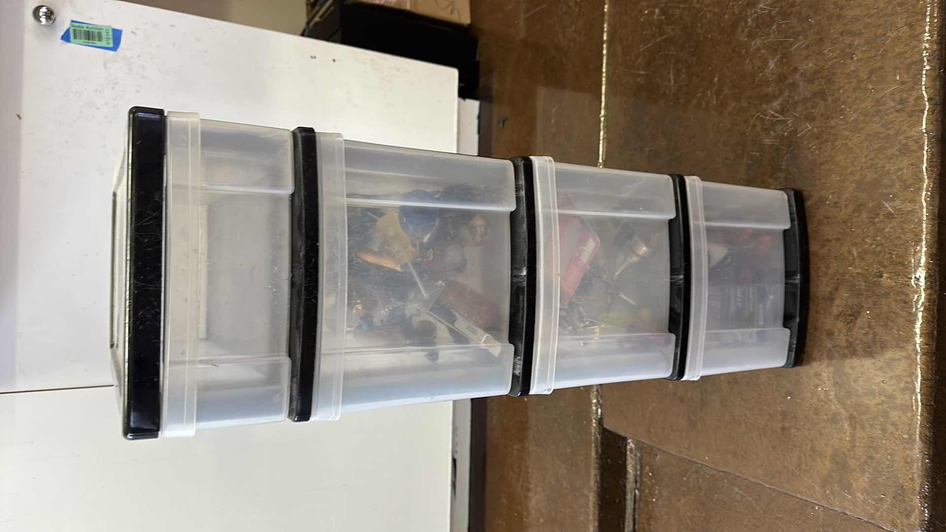 Photo 1 of BOX OF TOOLS,WRENCHS,PLIERS,SCREWDRIVERS VARIOUS TOOLS