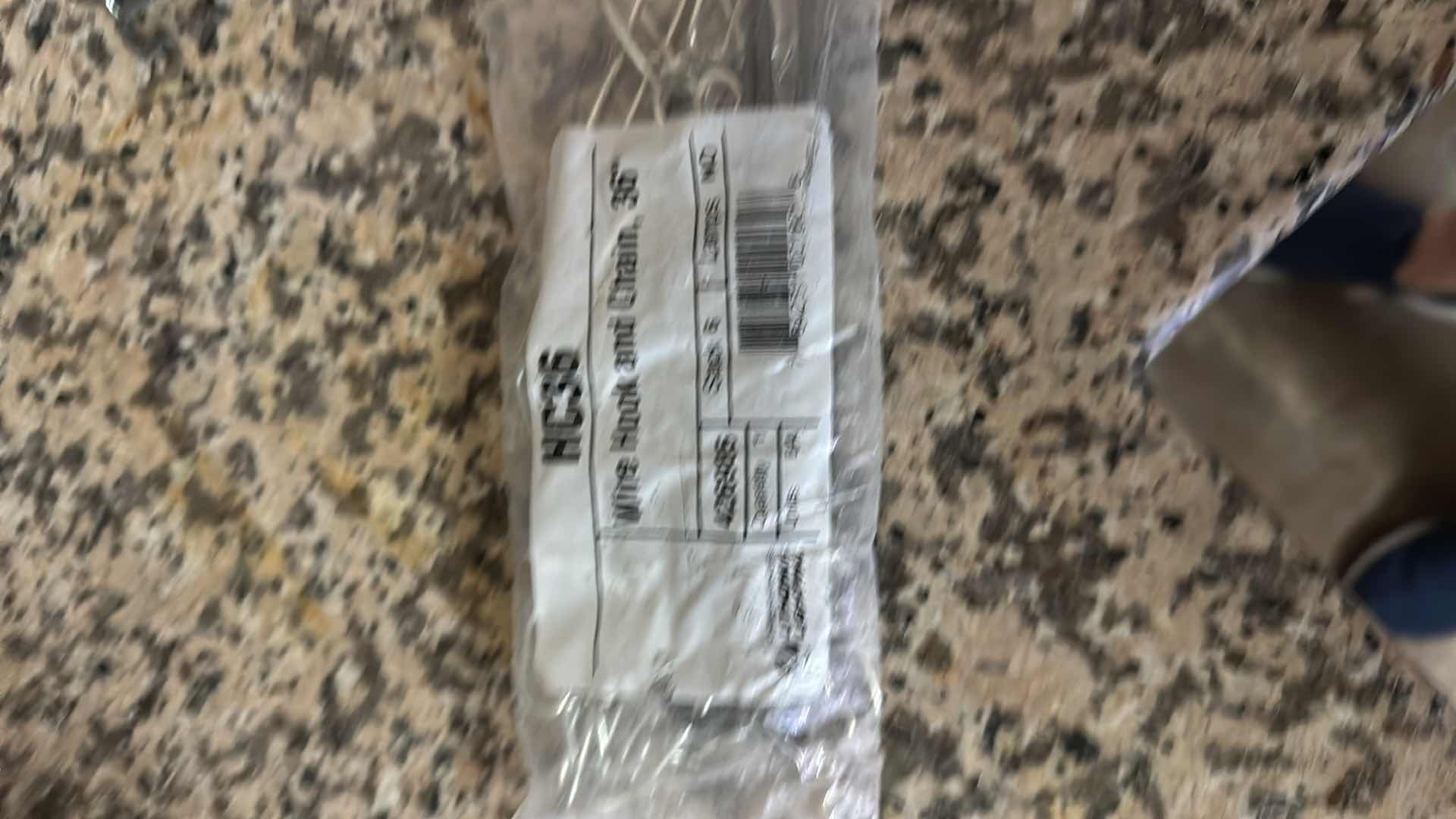 Photo 1 of 24 BAGS- WIRE HOOK AND CHAIN 36”