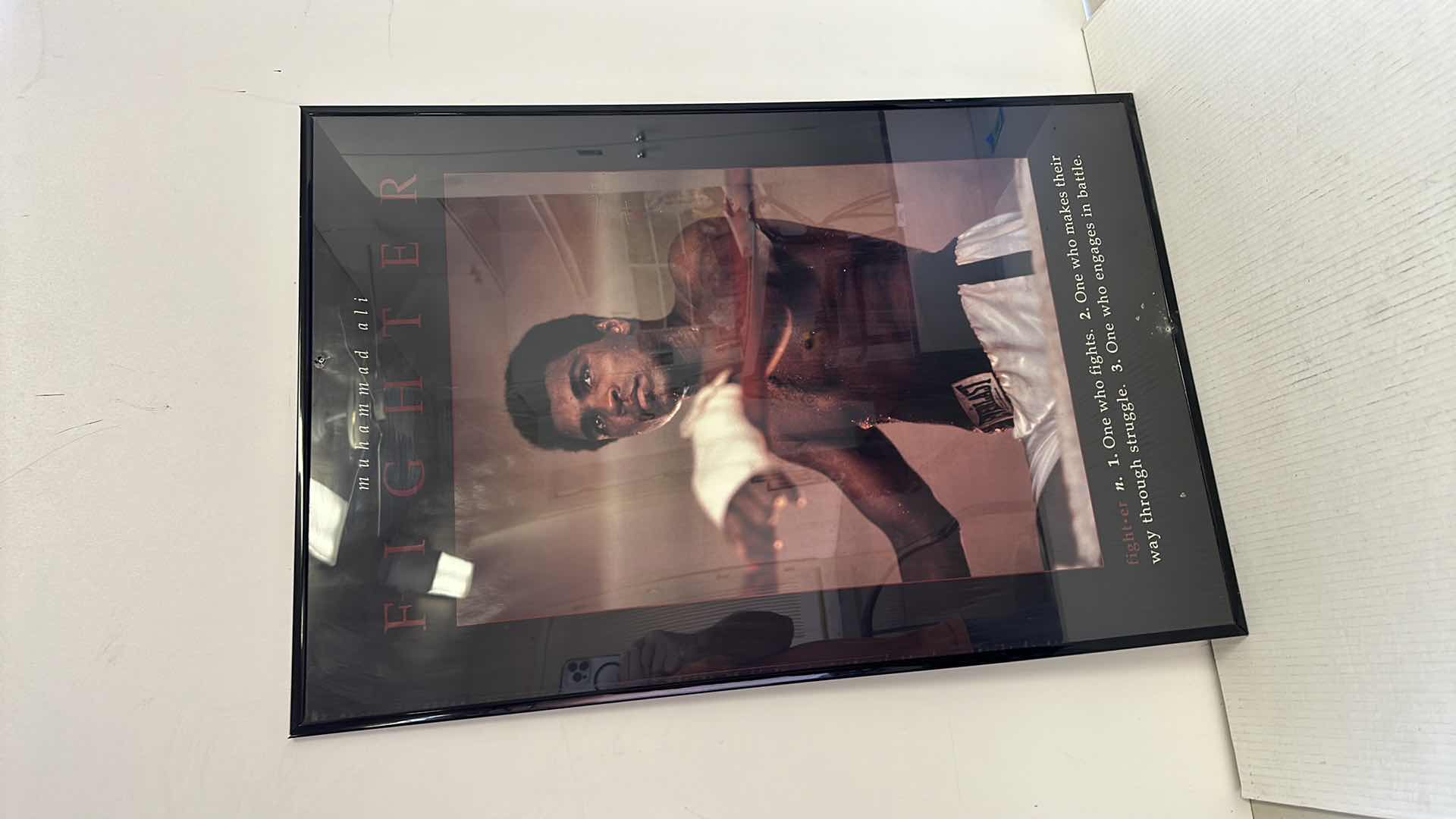 Photo 1 of 2- MUHAMMAD ALI POSTERS AND PEOPLE MAGAZINE ON ALI