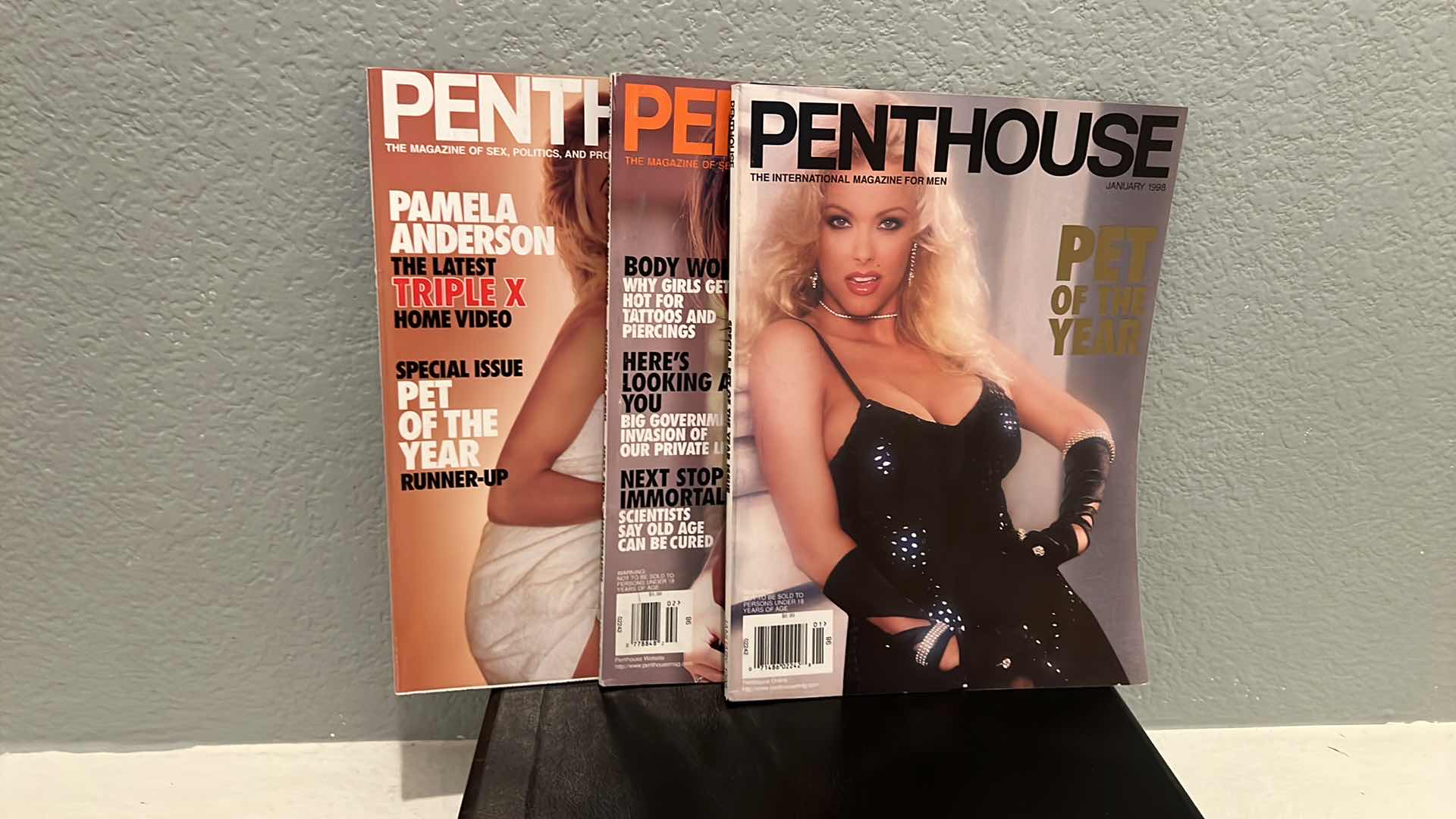 Photo 1 of 7-1990's PENTHOUSE MAGAZINES