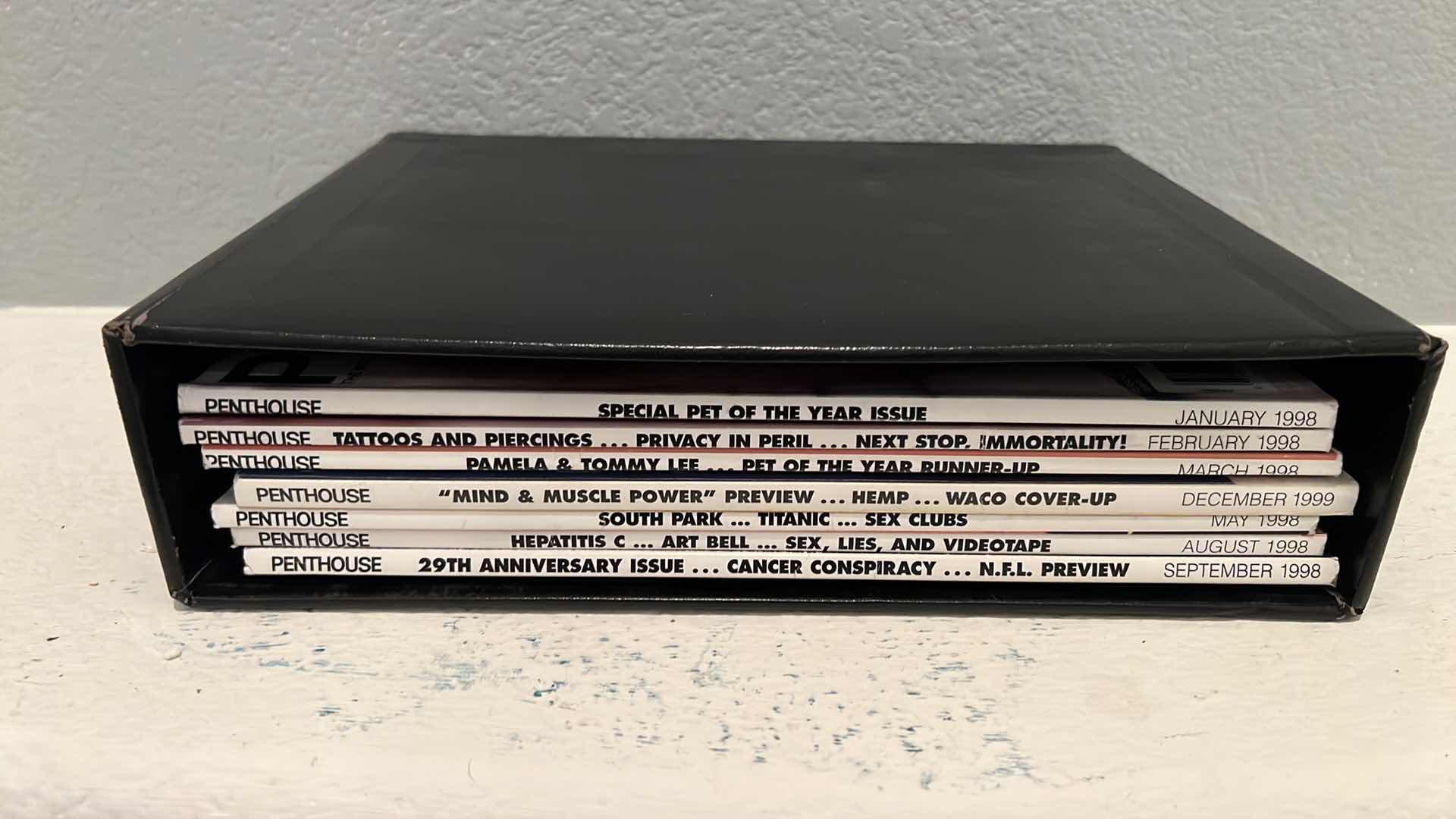 Photo 1 of 7-1990's PENTHOUSE MAGAZINES