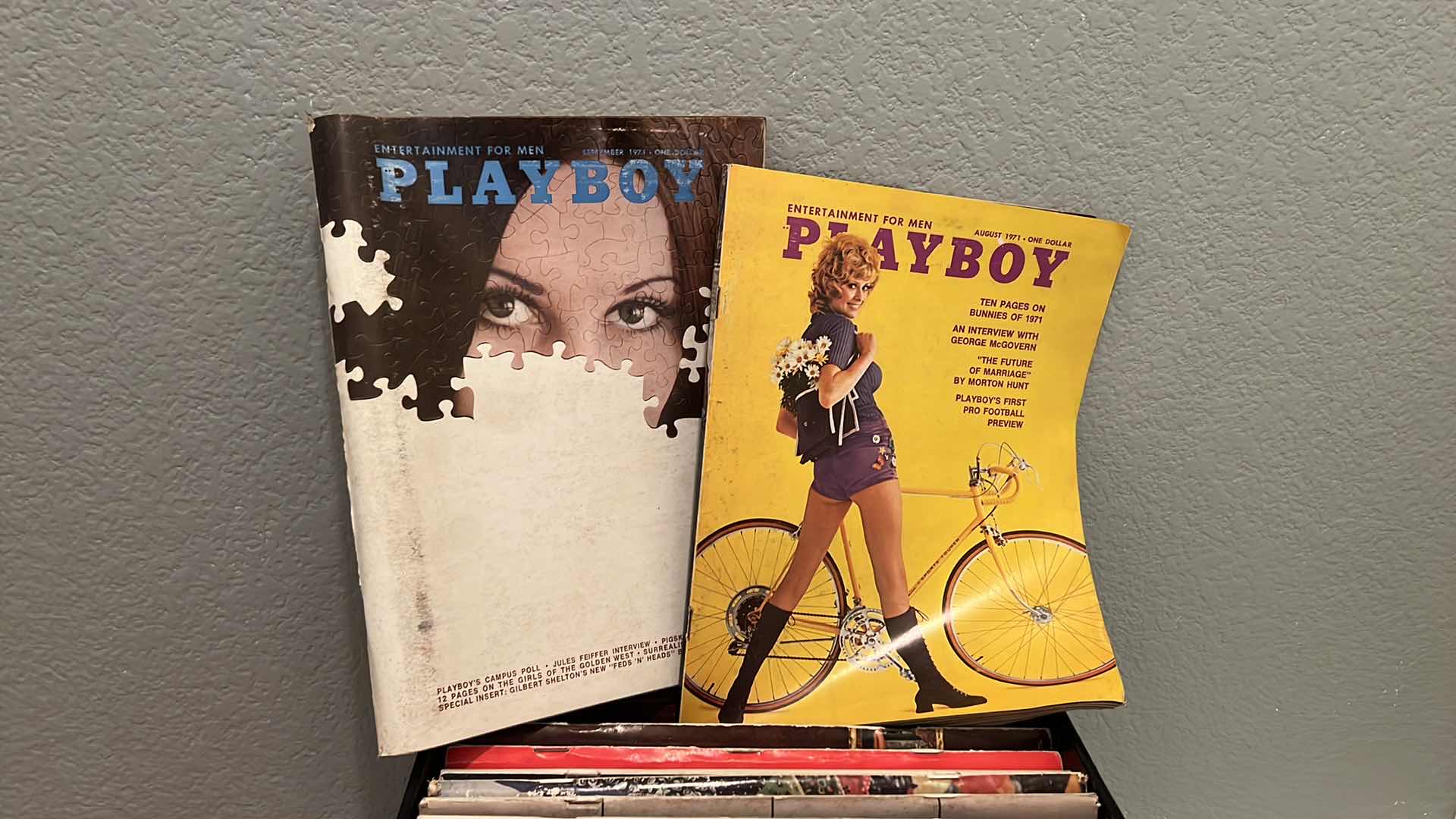 Photo 1 of 11-VINTAGE PLAYBOY MAGAZINE 1971-1972
