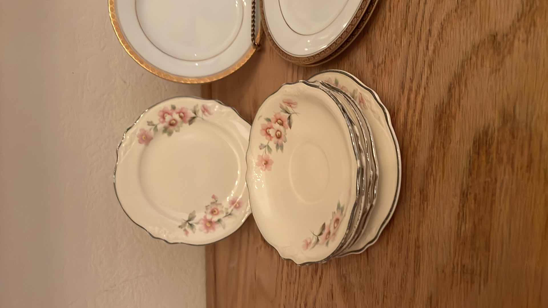 Photo 1 of 9-VINTAGE HOMER LAUGHLIN & NORITAKE SMALL PORCELAIN CHINA PLATES