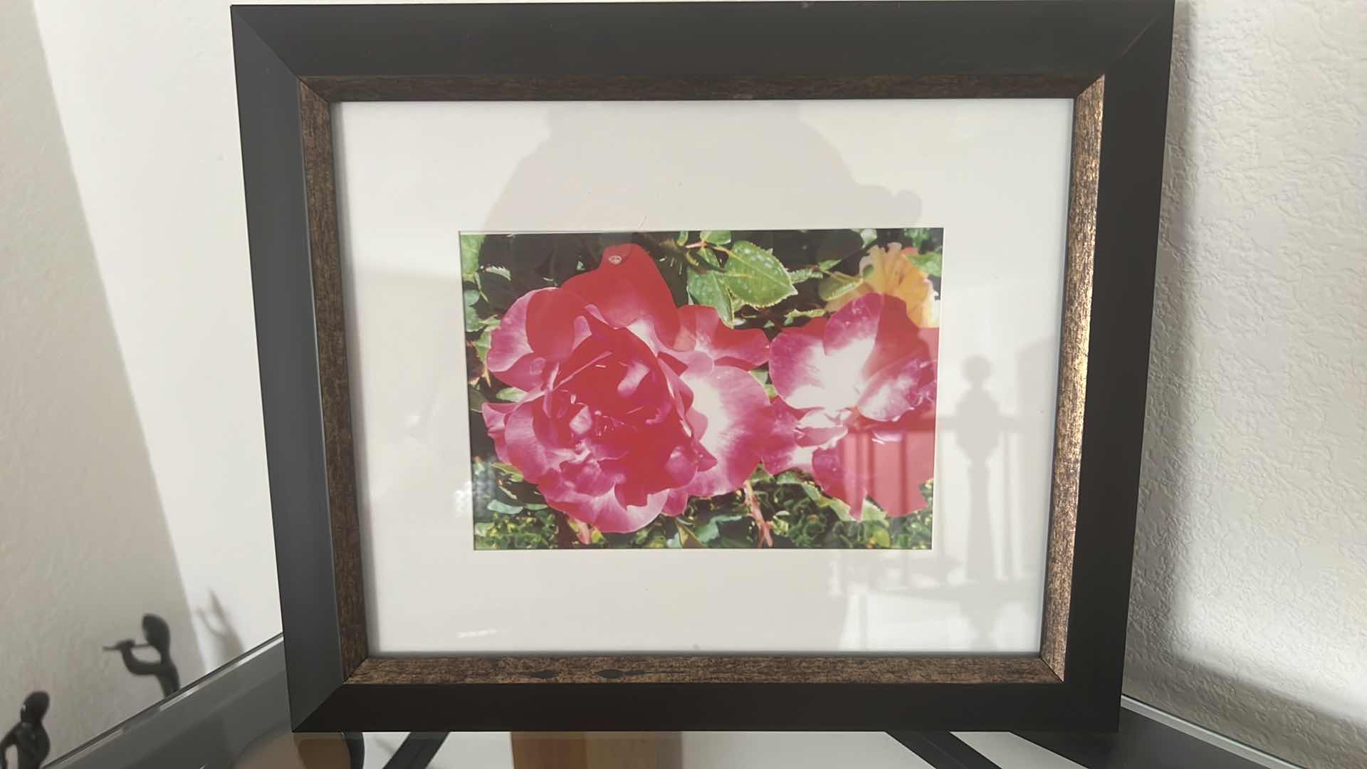 Photo 1 of 3-FRAMED FLORAL PRINTS SIGNED 12" x 10"