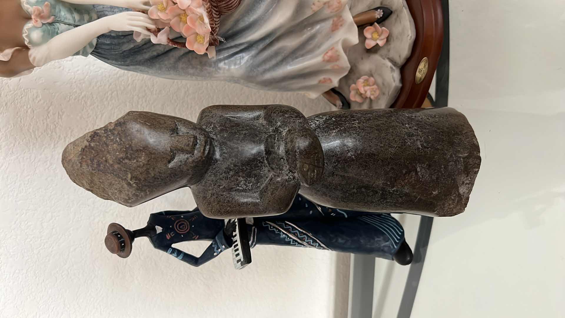 Photo 1 of 4-COLLECTIBLE FIGURINES (TALLEST 17")