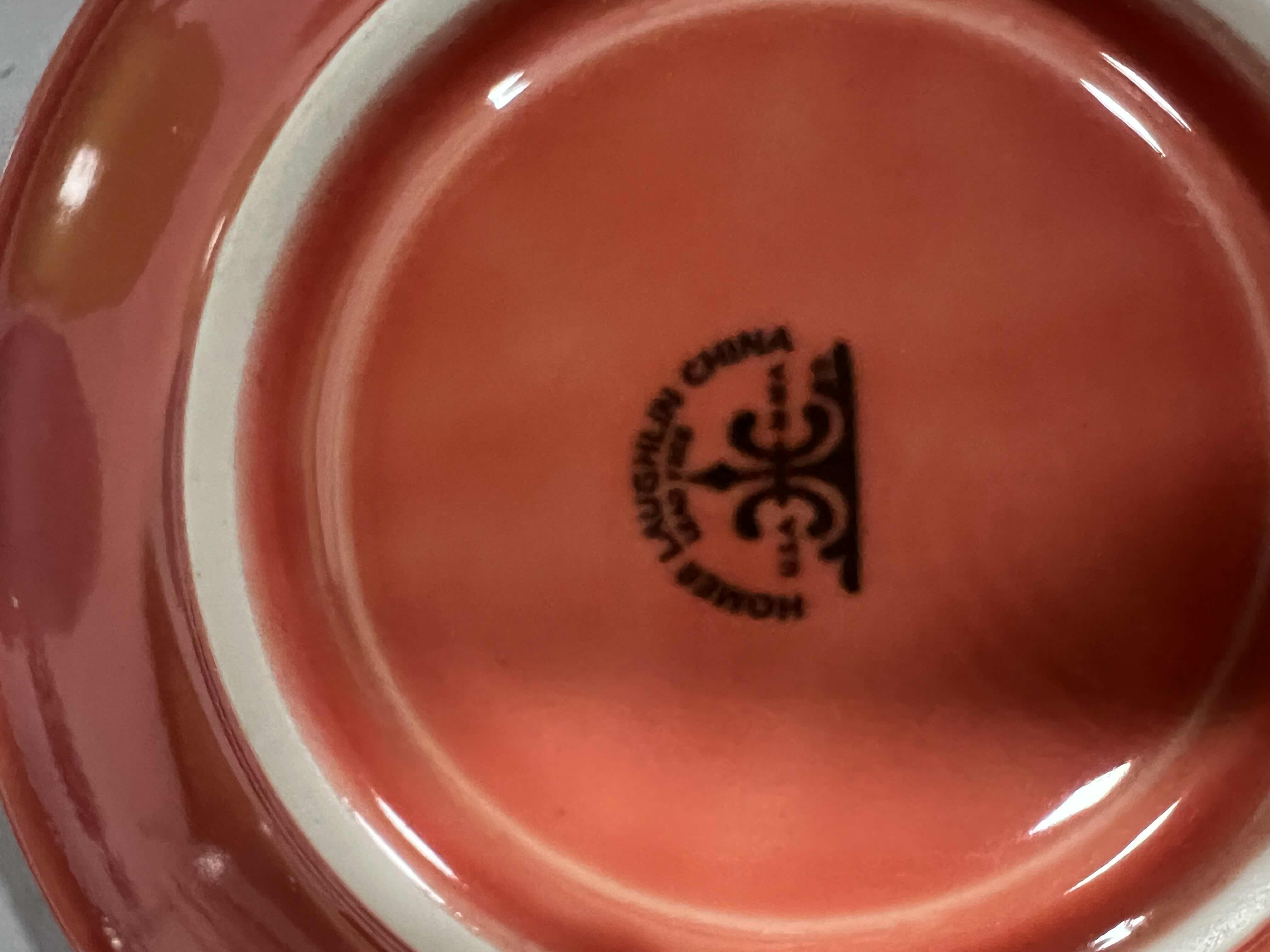 Photo 1 of 5-HOMER LAUGHLIN 6.8” BREAD PLATES ASSORTED COLORS.