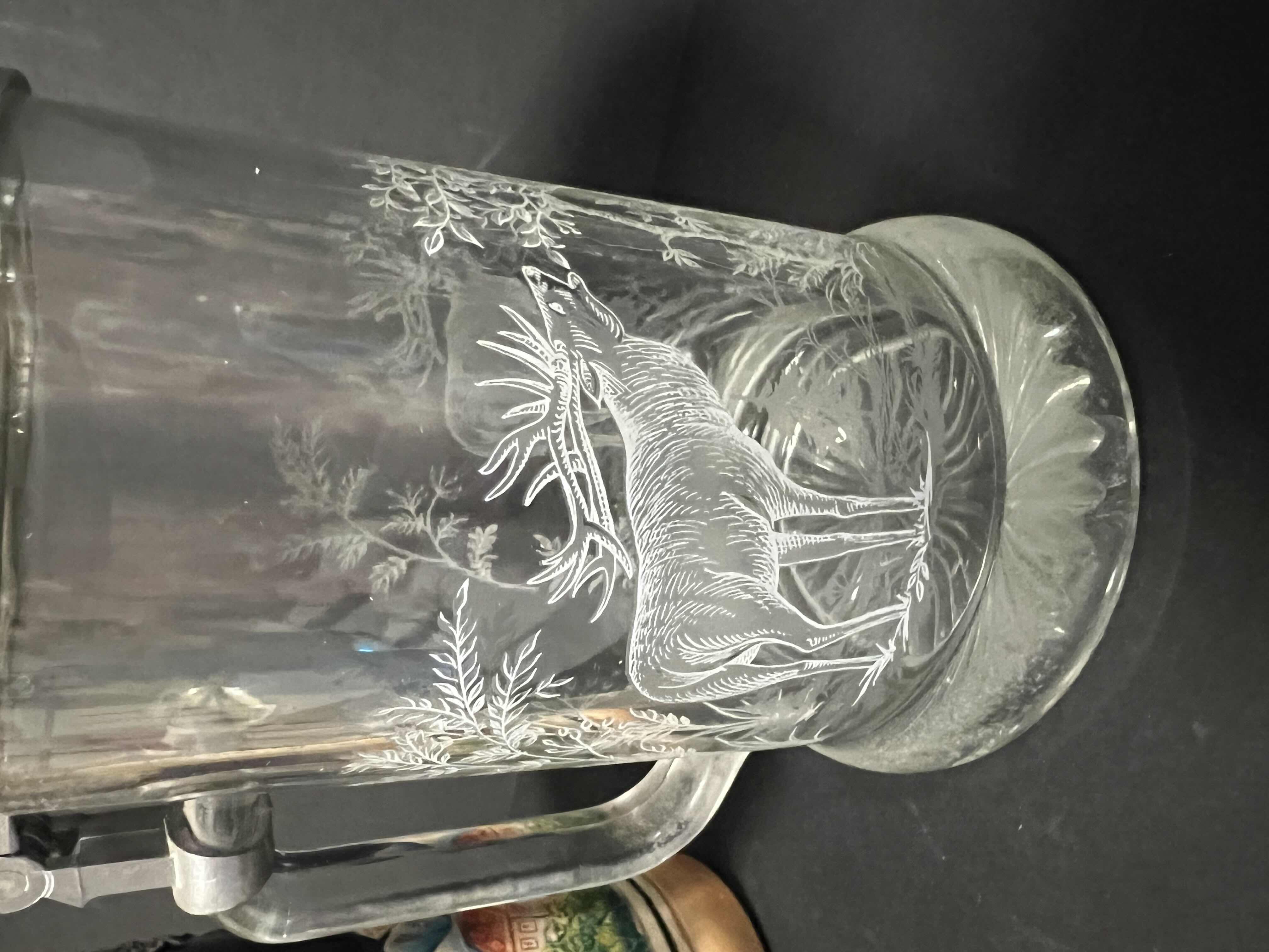 Photo 1 of 2-GERMAN DECORATIVE BEER STINES.