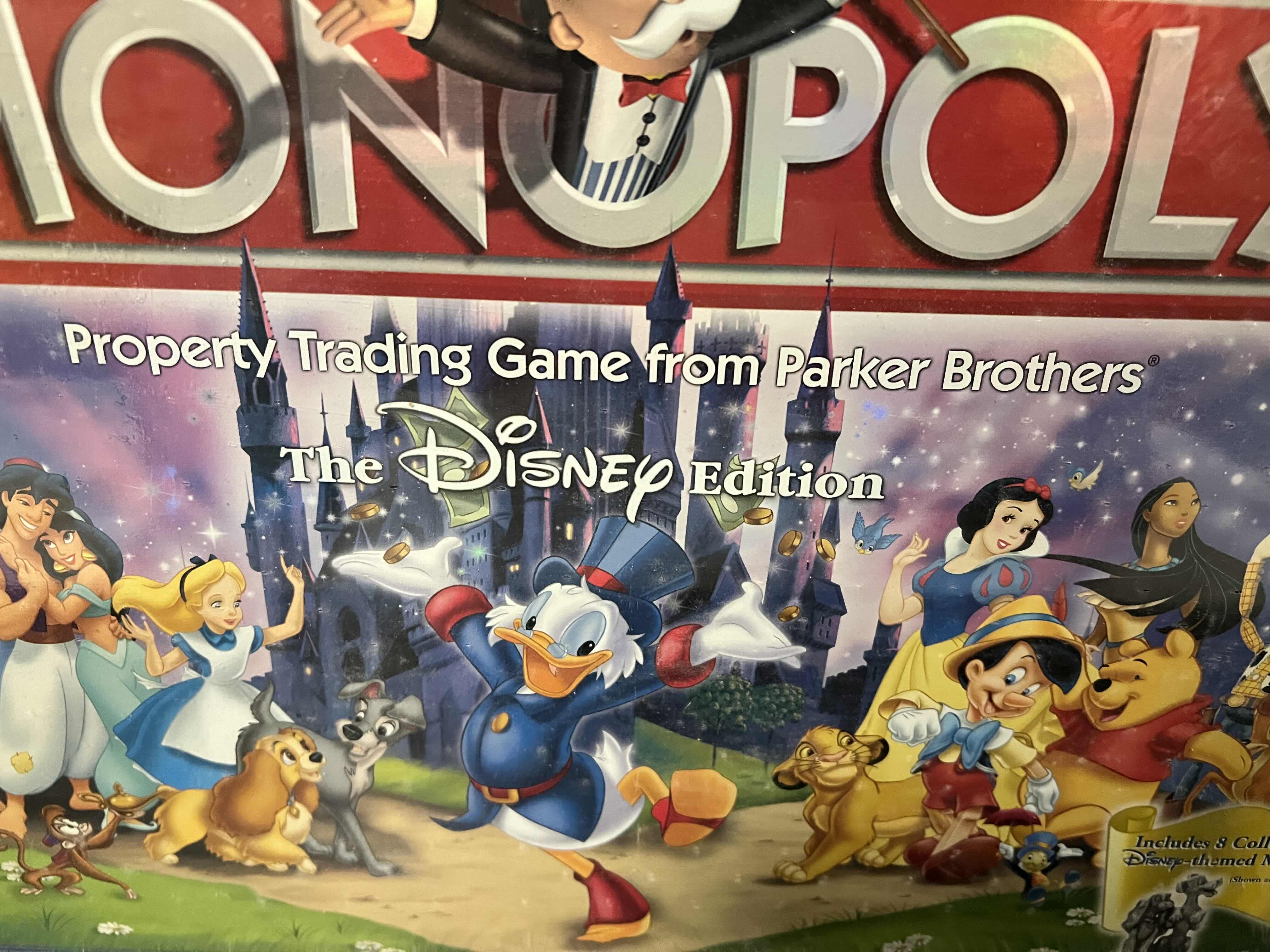 Photo 1 of NIB DISNEY MONOPOLY AND WIN LOSE OR DRAW BOARD GAMES