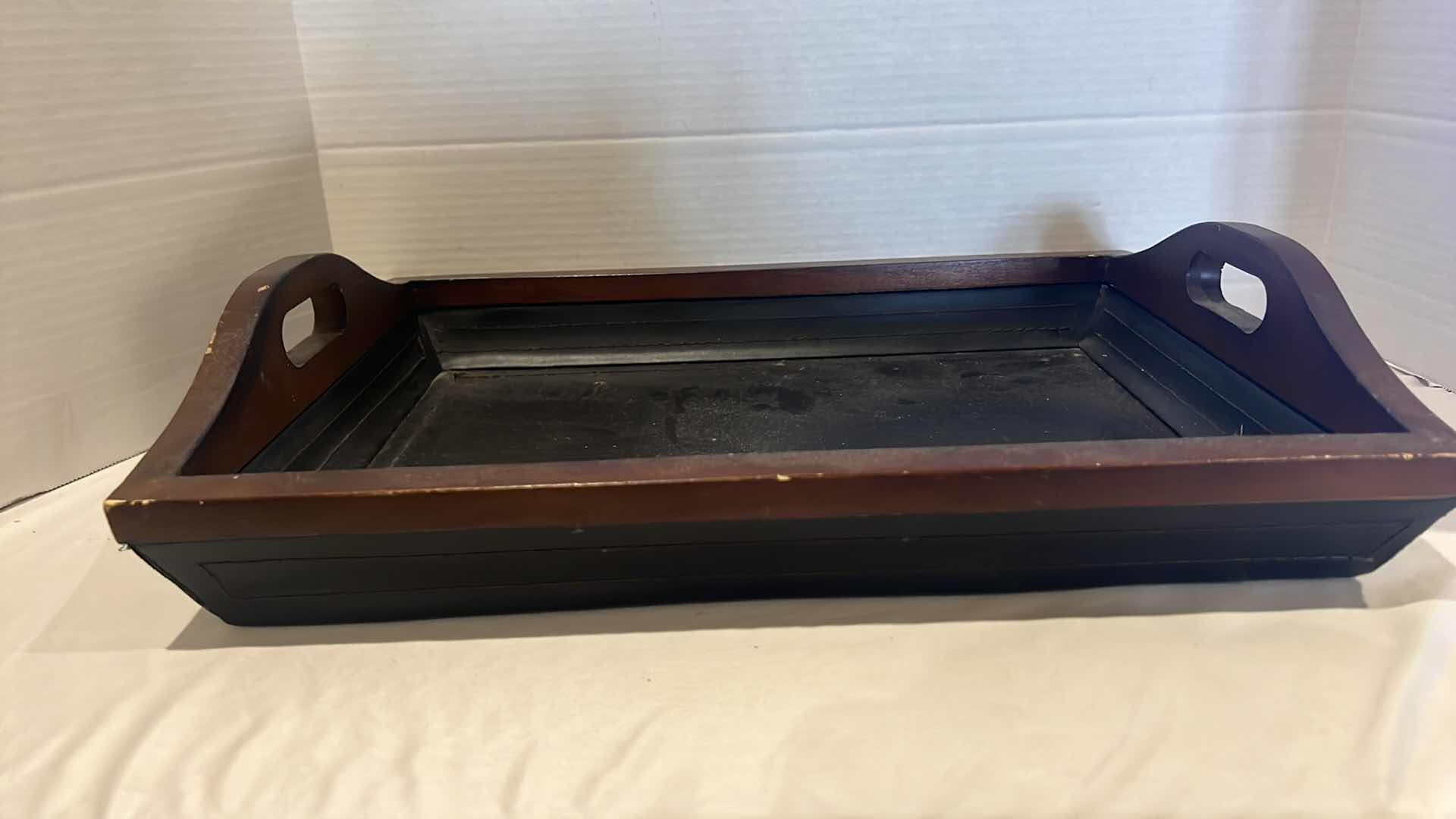 Photo 1 of 3-WOOD SERVING TRAYS