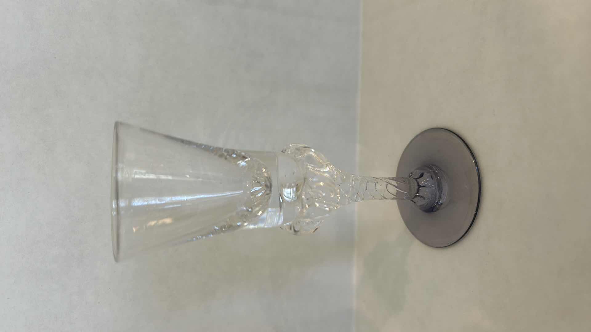 Photo 1 of 18PC CRYSTAL SHOT AND LIQUOR GLASSES TALLEST H5”