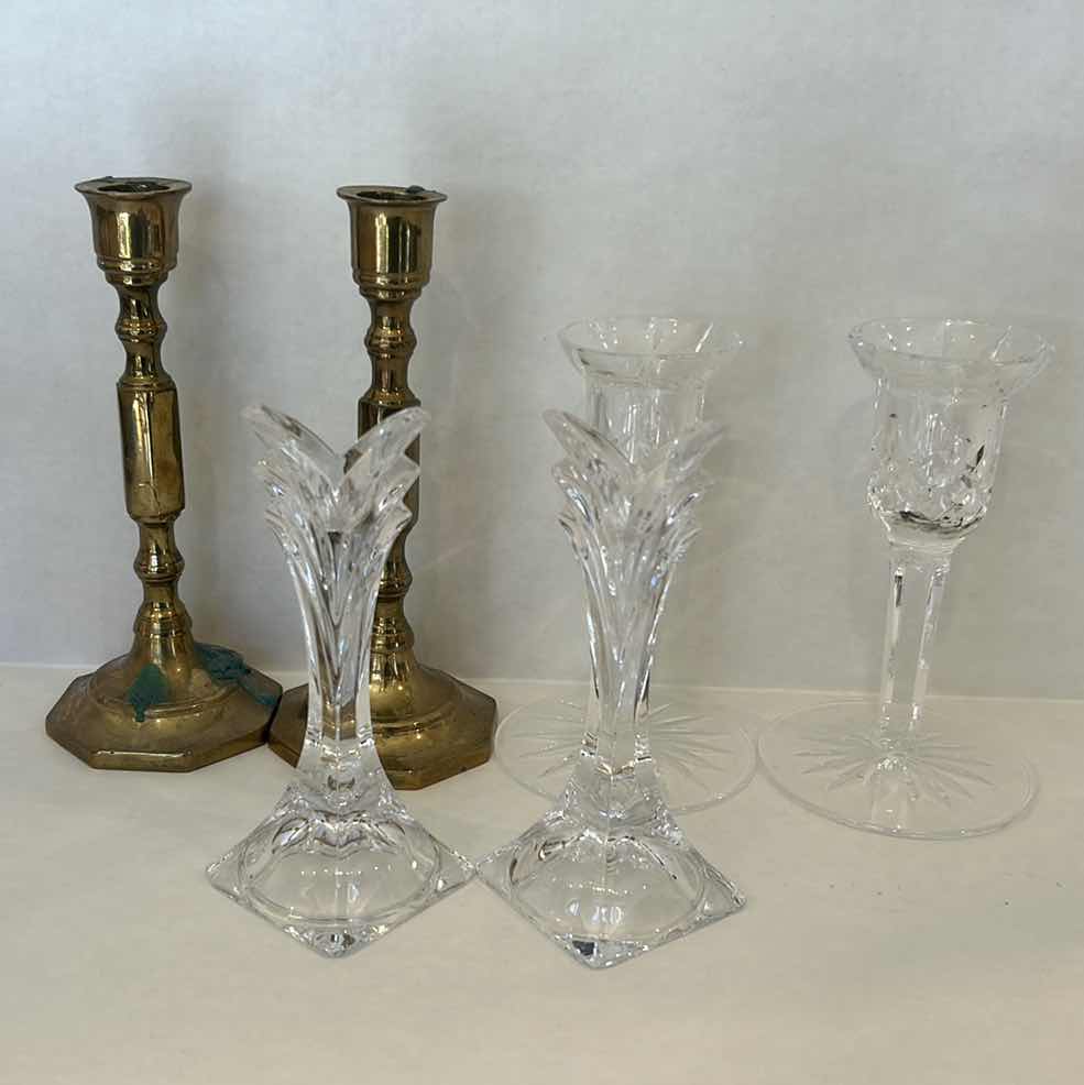 Photo 1 of 6 CANDLE HOLDERS TALLEST H7”