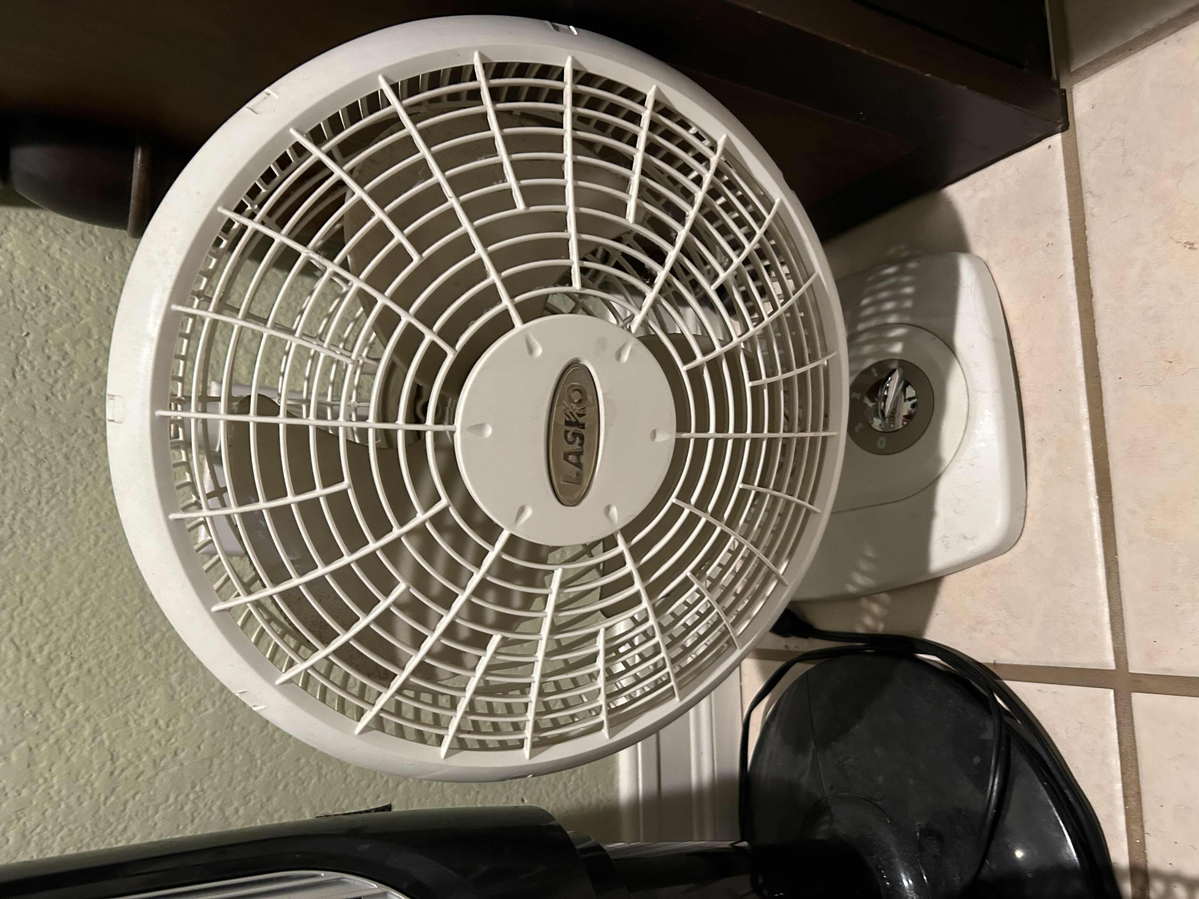 Photo 1 of 2-17”  LASKO OSCILLATING FANS AND  1 WEAT POINT OSCILLATING 39” FAN