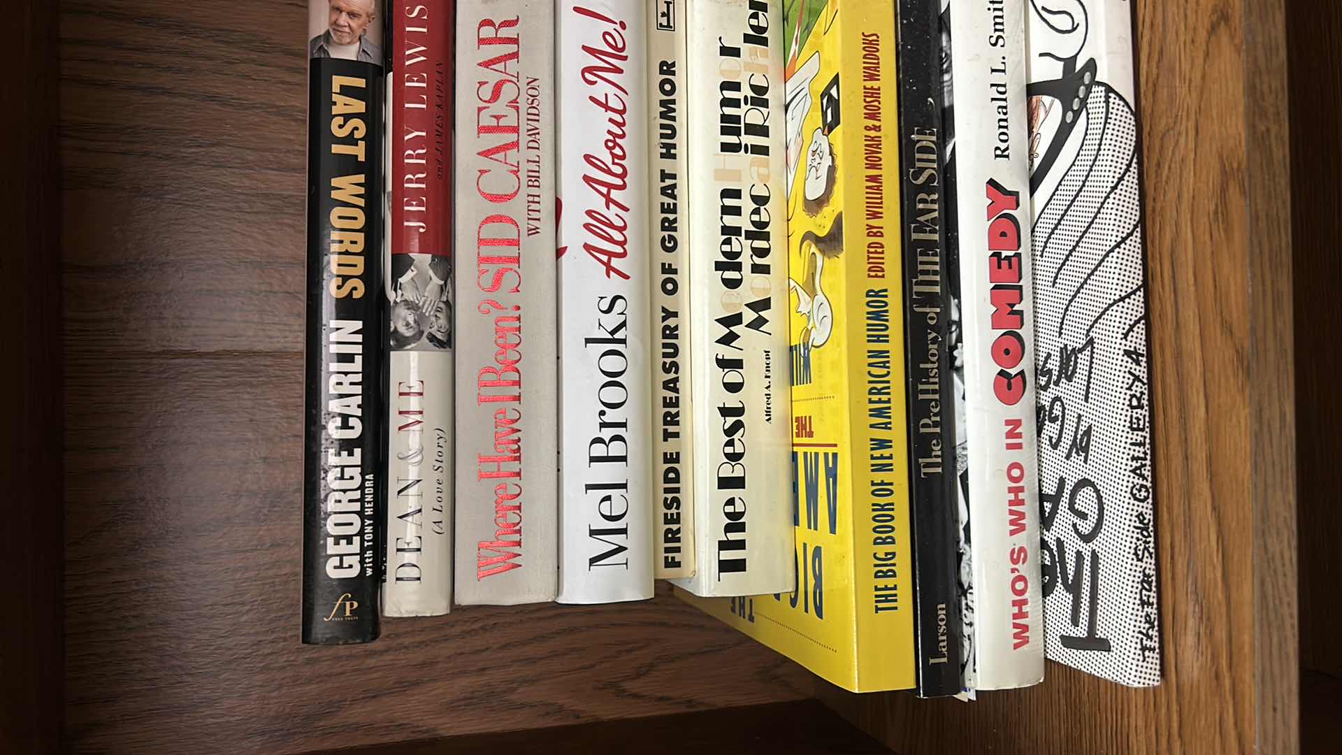 Photo 1 of 18 - HARDCOVER AND SOFT COVER BOOKS - COMEDY/HUMOR