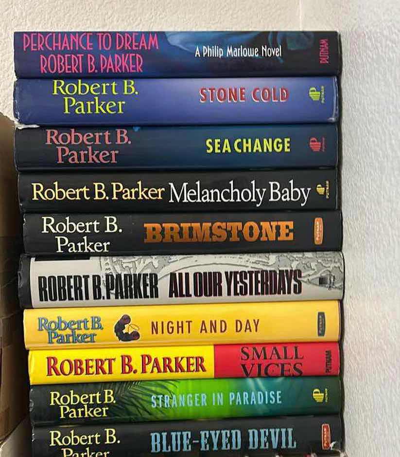 Photo 1 of 10 - HARDCOVER BOOKS BY ROBERT B PARKER