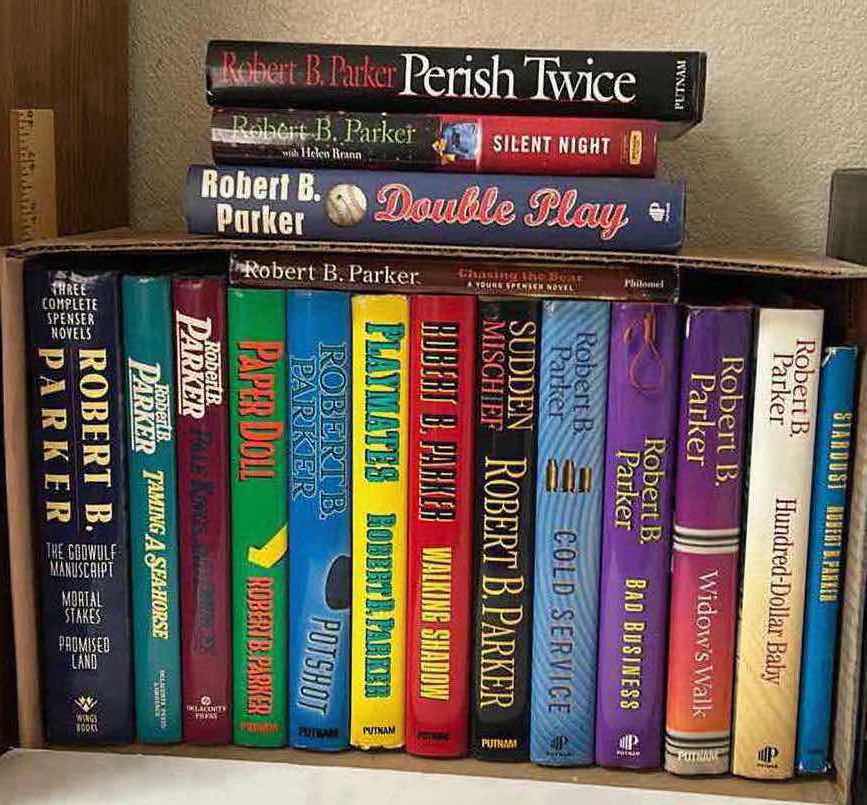 Photo 1 of 16- PAPERBACK & HARDCOVER BOOKS BY ROBERT B PARKER