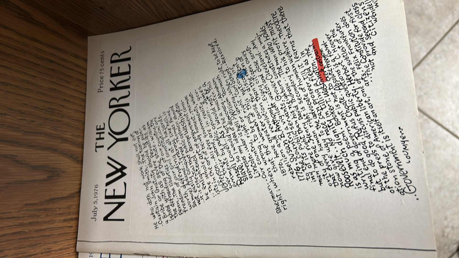Photo 2 of 10 - VINTAGE NEW YORKER MAGAZINES 1975, 76