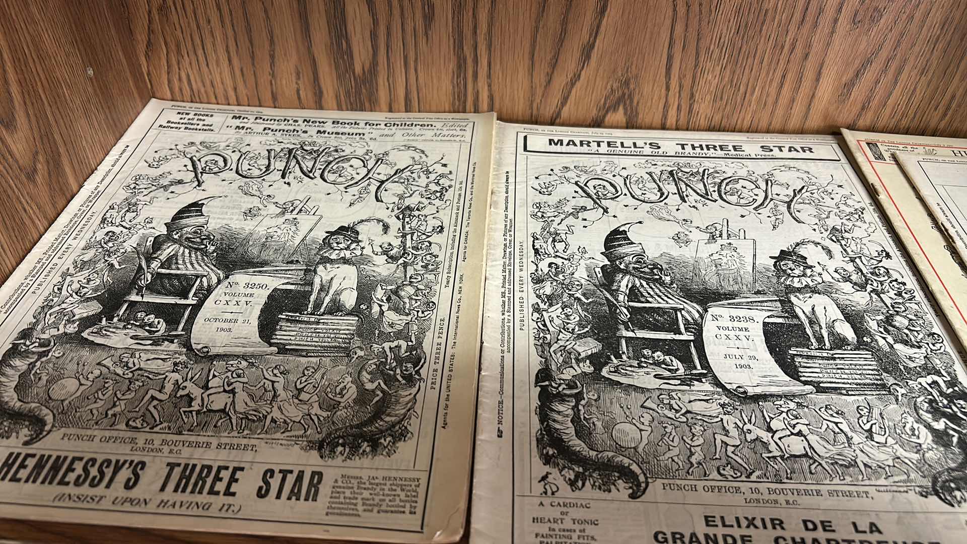 Photo 1 of 4 VINTAGE PUNCH BOOKS FOR CHILDREN 1903, 1911 & 1941