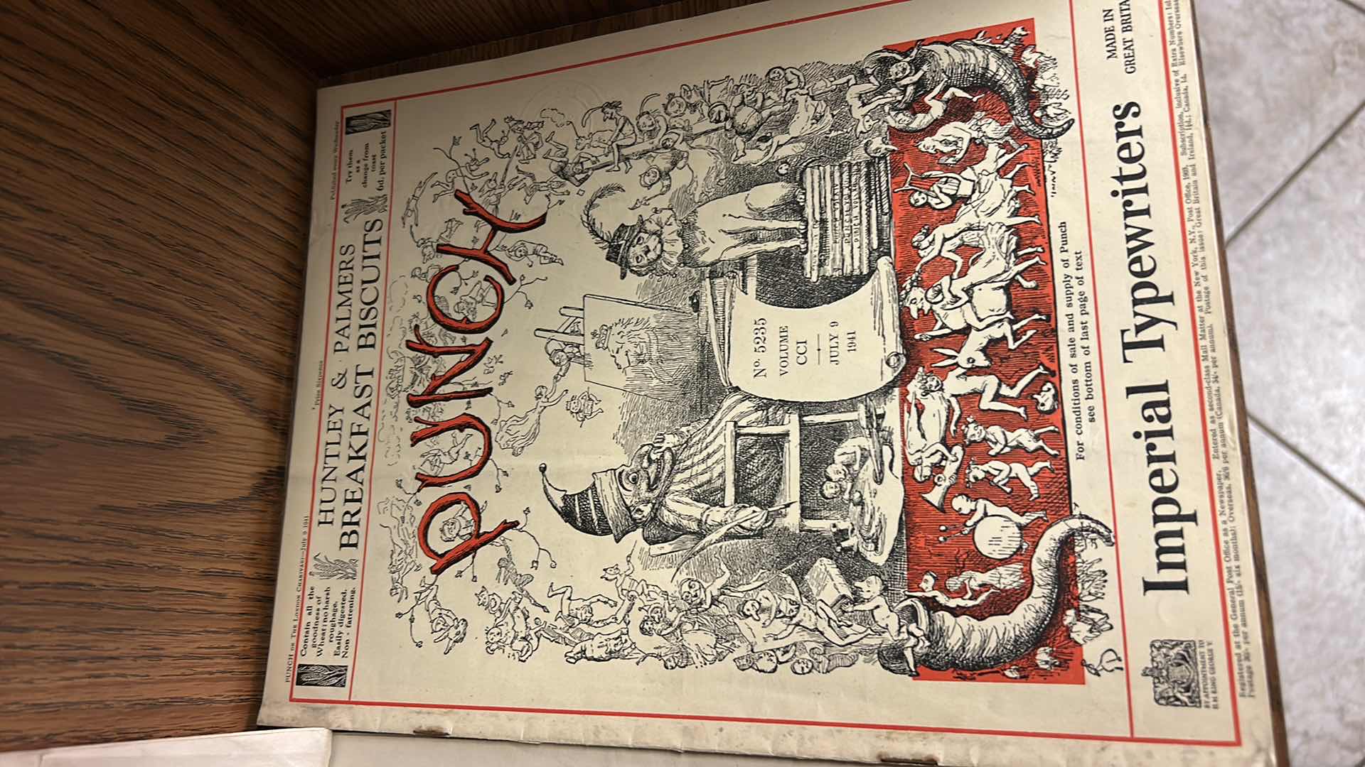 Photo 1 of 4 VINTAGE PUNCH BOOKS FOR CHILDREN 1903, 1911 & 1941