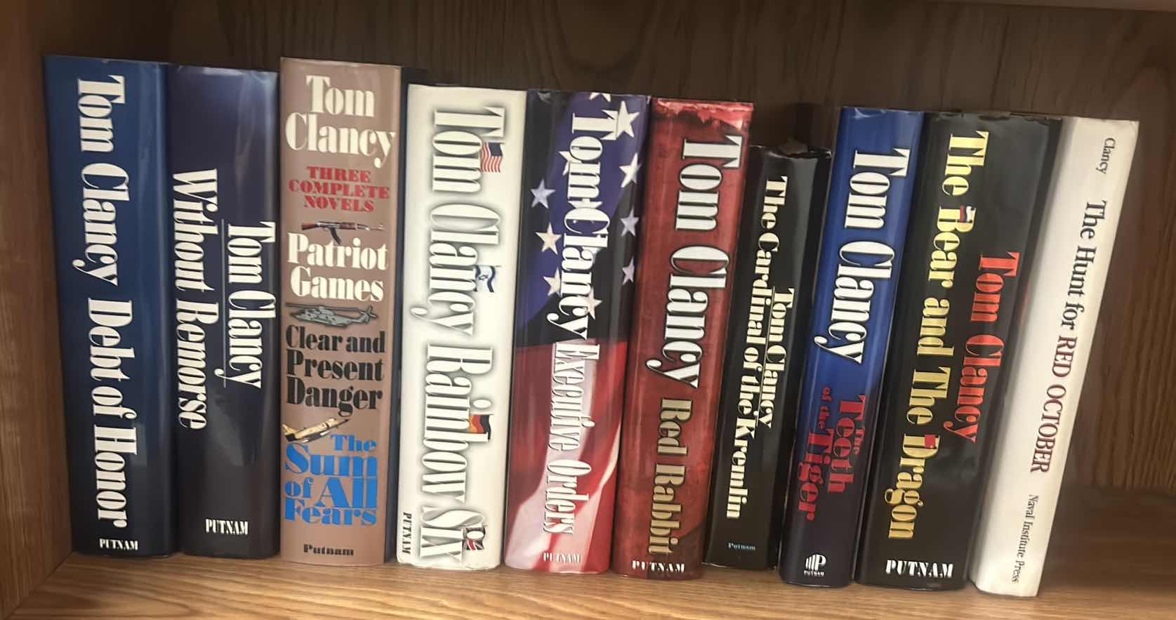 Photo 1 of 10 - TOM CLANCY HARDCOVER BOOKS