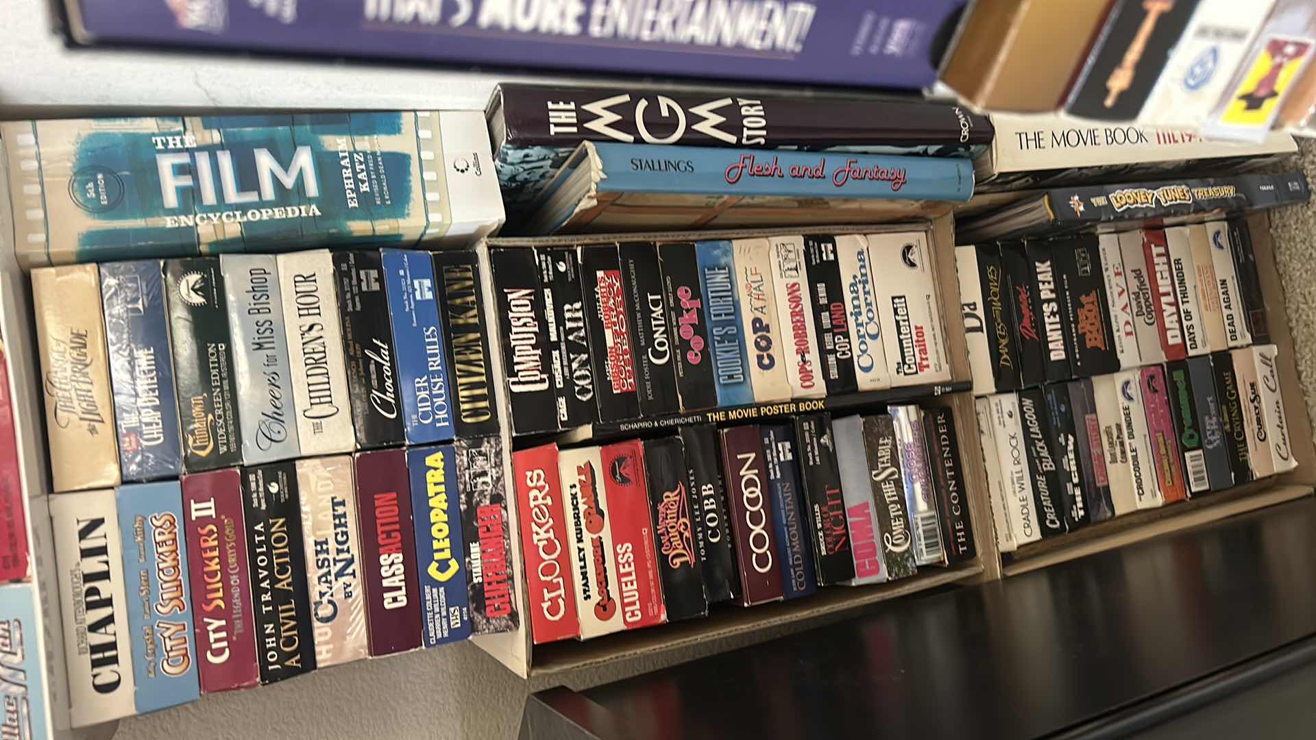 Photo 3 of 2 STACKS VHS TAPES, CD’s AND BOOKS