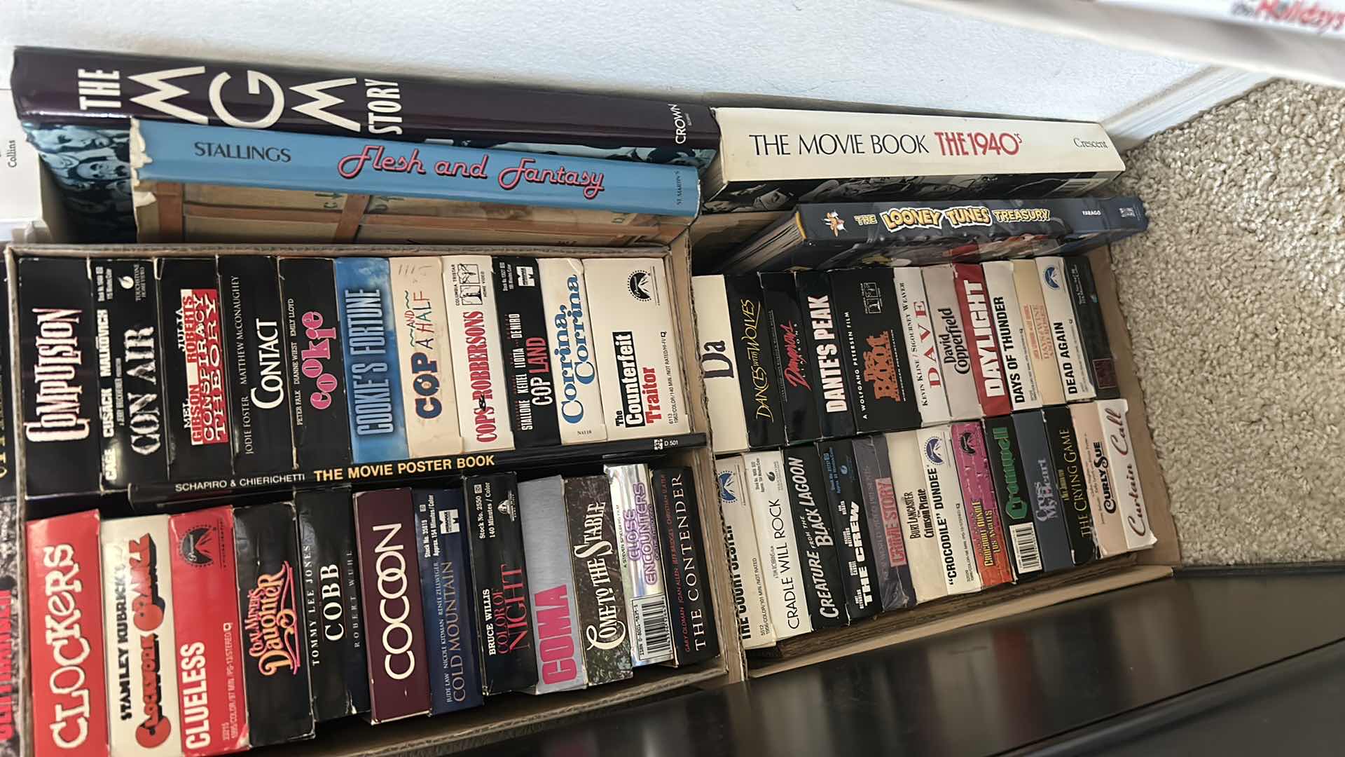 Photo 4 of 2 STACKS VHS TAPES, CD’s AND BOOKS