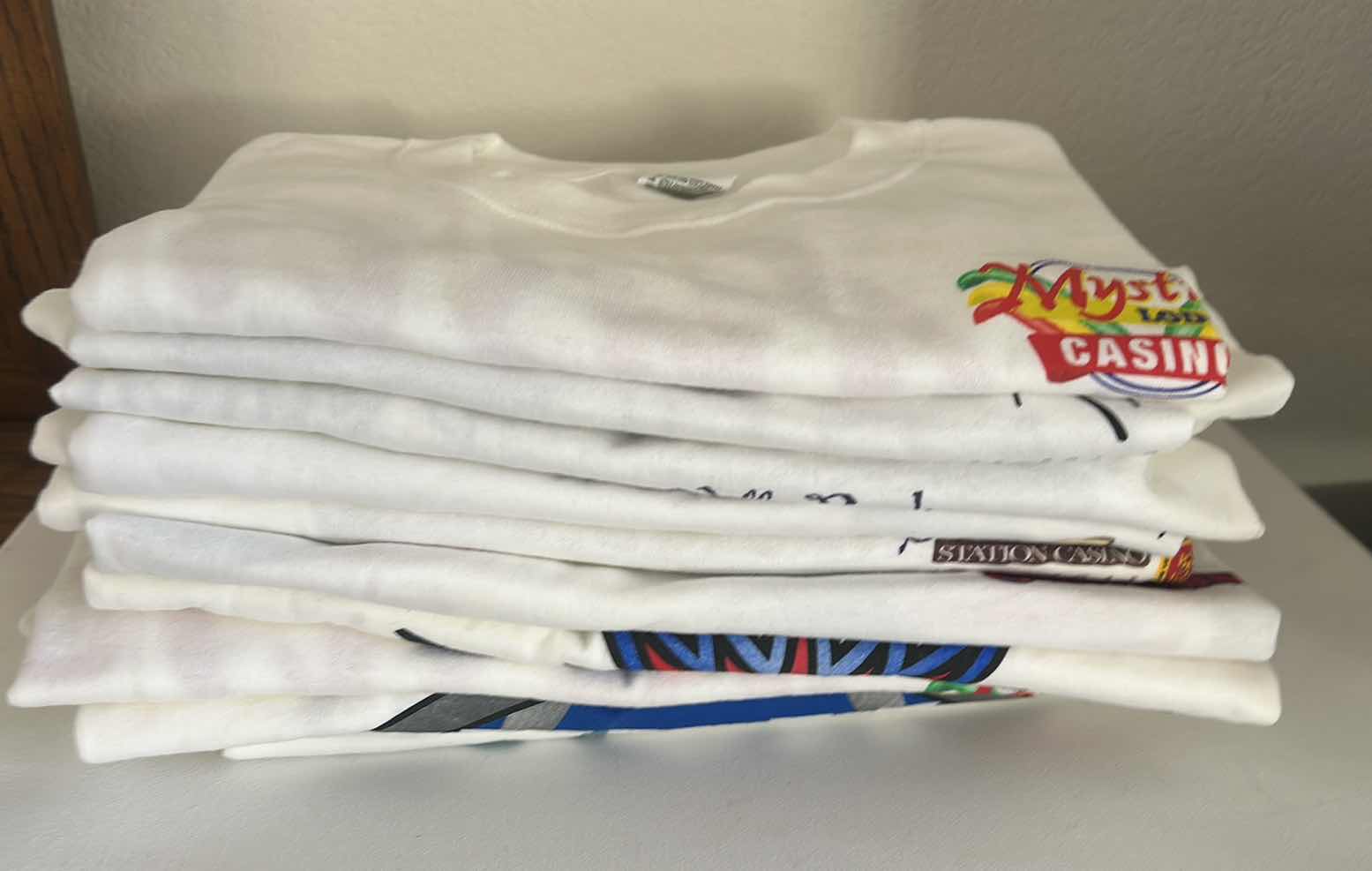 Photo 1 of 10 MENS LAS VEGAS CASINOS TEE’S L, XL