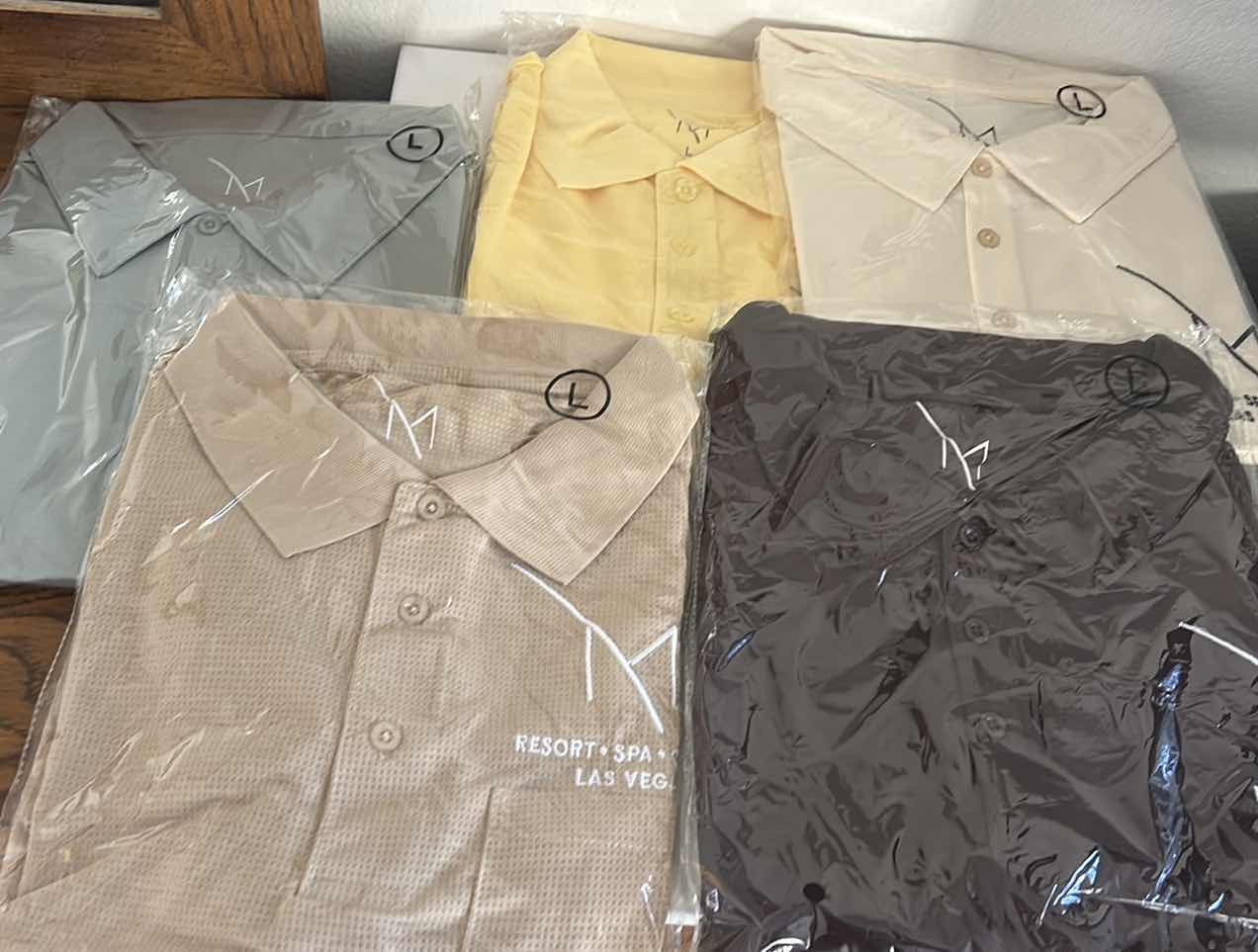 Photo 1 of 5 NEW CASINO POLO SHIRTS SIZE L