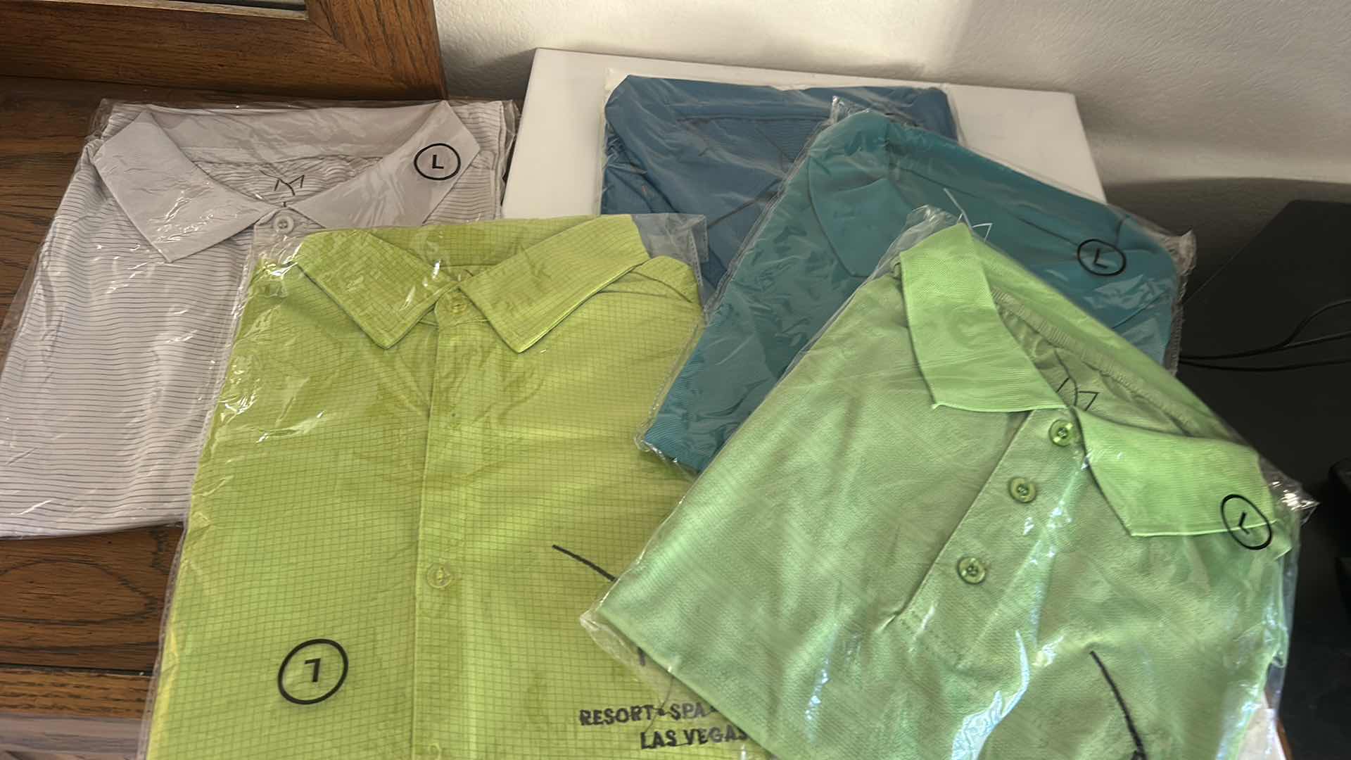 Photo 1 of 5 NEW CASINO POLO SHIRTS SIZE L