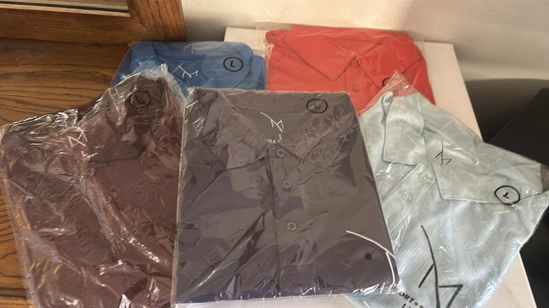 Photo 1 of 5 NEW CASINO POLO SHIRTS SIZE L