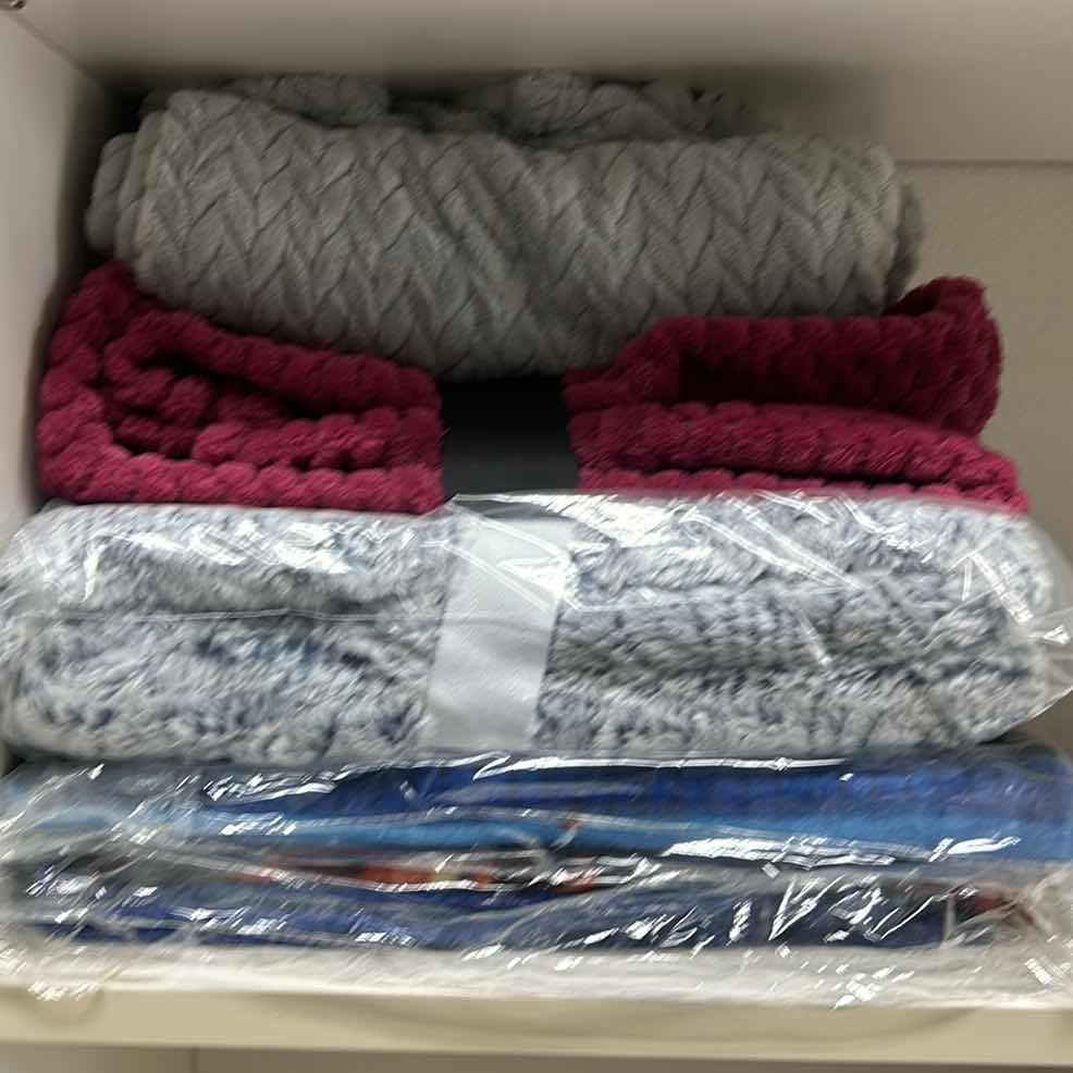 Photo 1 of 5 NEW THROW BLANKETS