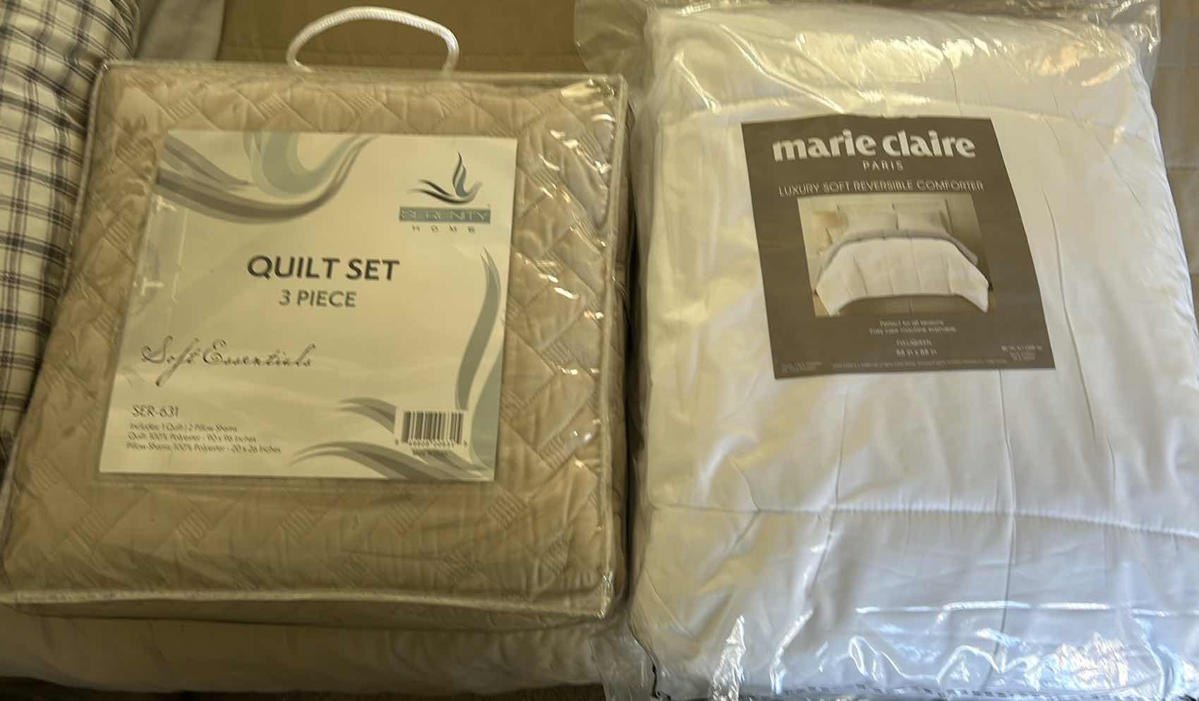 Photo 1 of 2 NEW QUEEN COMFORTERS
