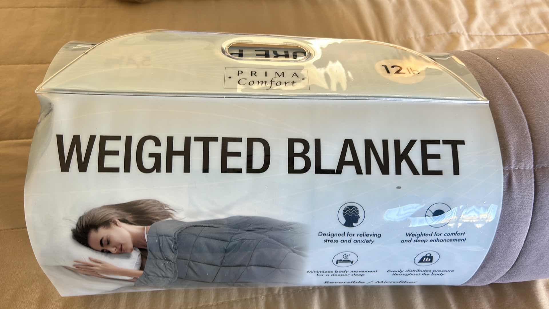 Photo 2 of 3 NEW- COMFORTER, WEIGHTED BLANKET AND TABLET SOFA