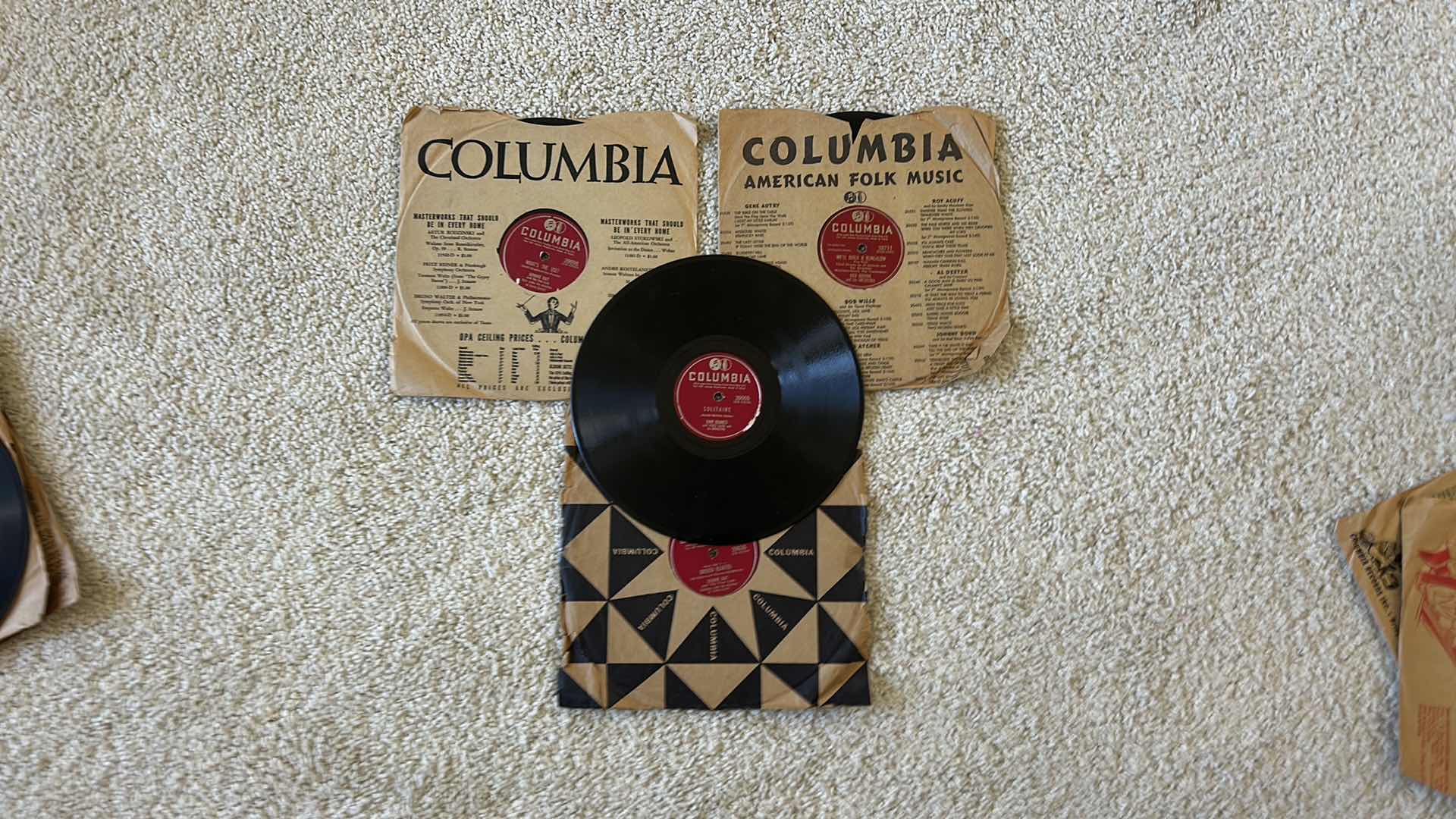 Photo 1 of 4 VINTAGE RECORD ALBUMS - COLUMBIA