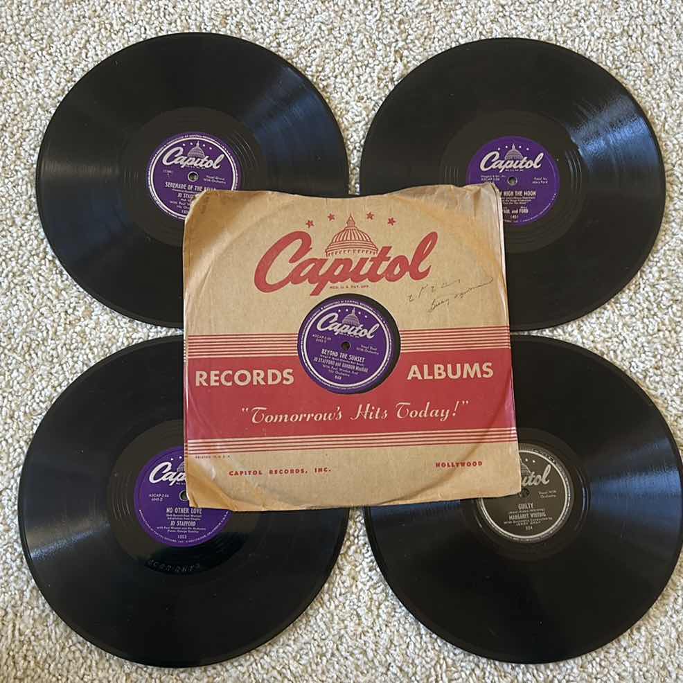 Photo 1 of 4 VINTAGE RECORD ALBUMS - CAPITOL
