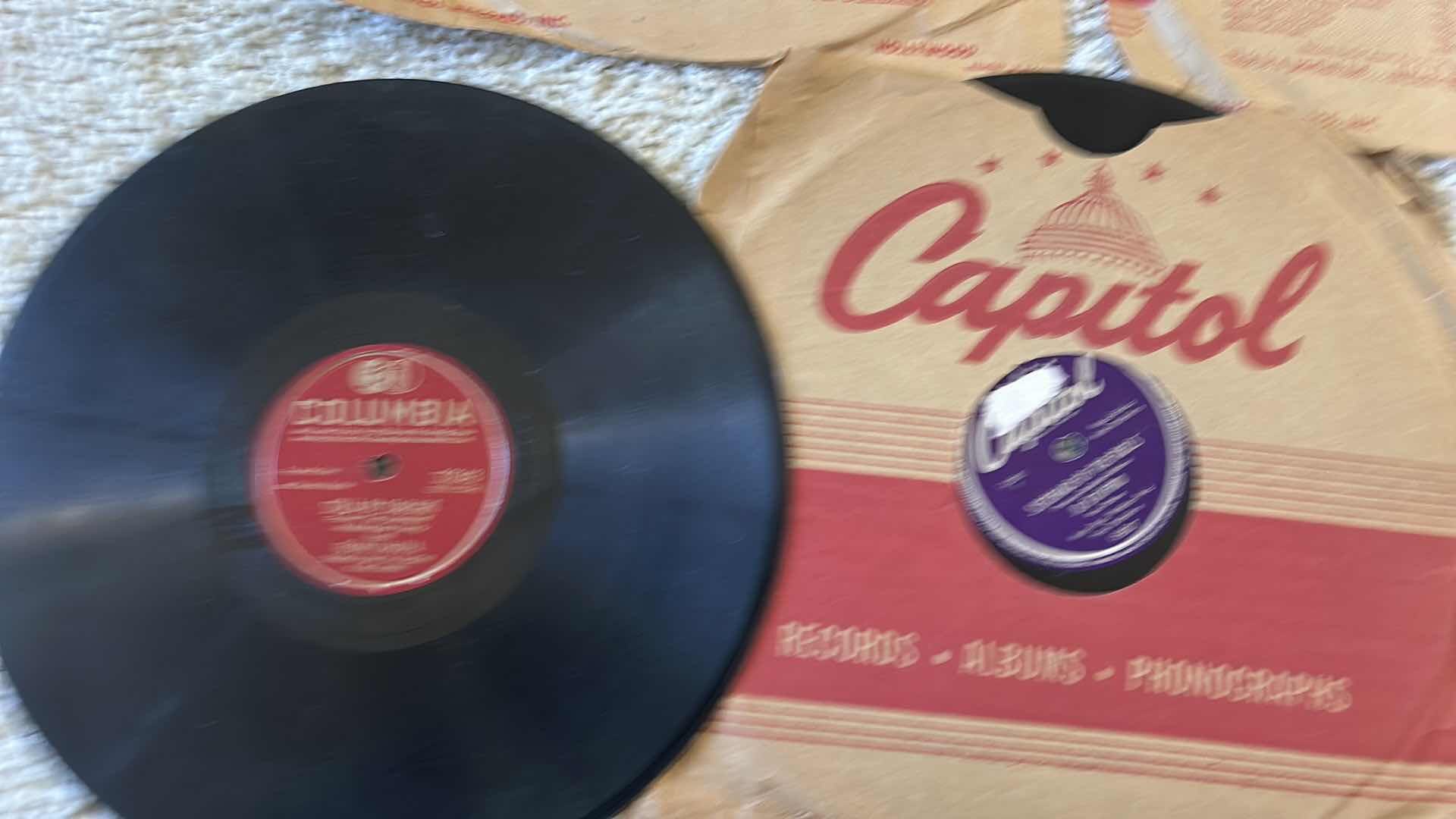 Photo 3 of 4 VINTAGE RECORD ALBUMS - 3 CAPITOL & 1 COLUMBIA